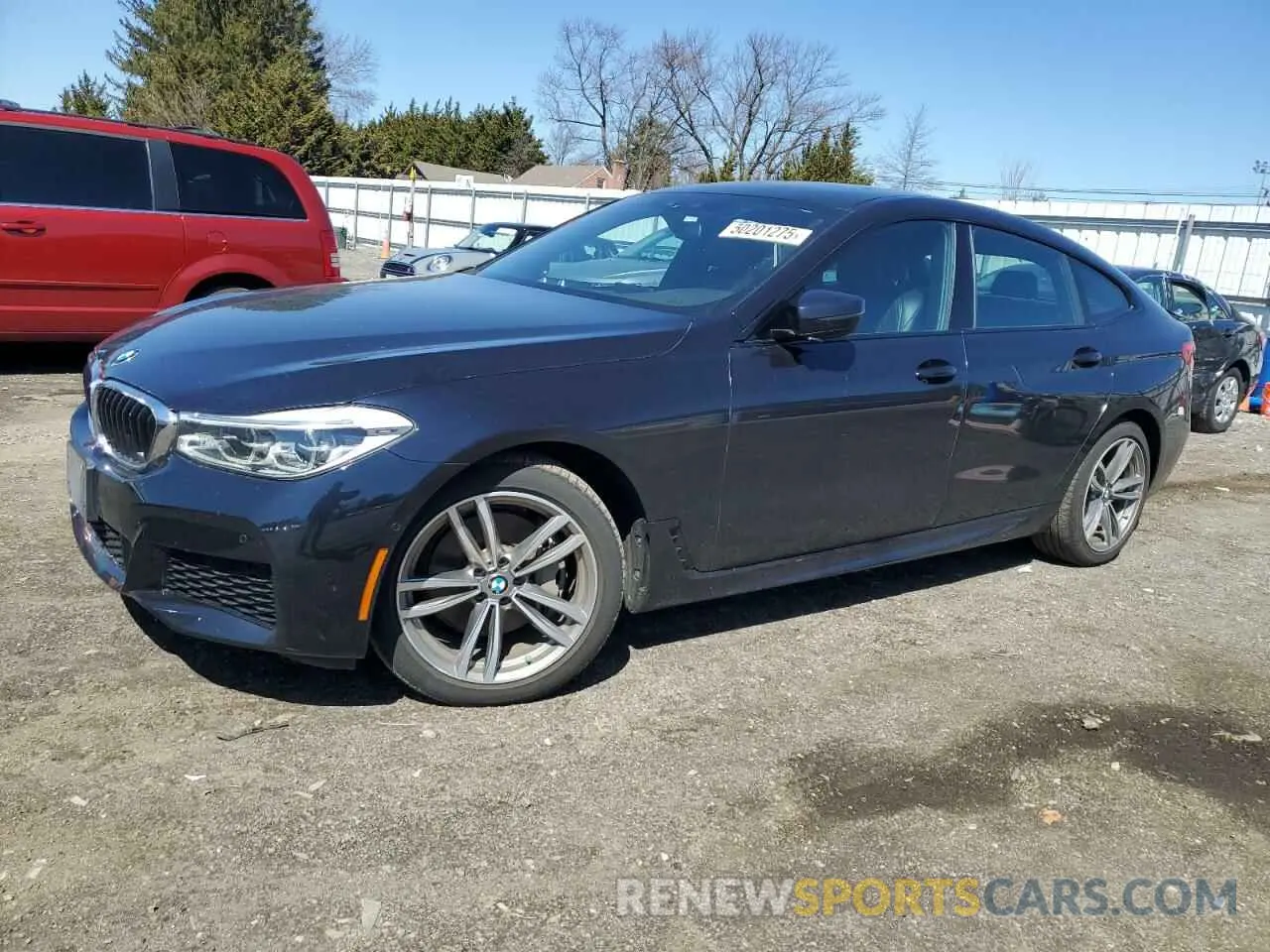 1 Photograph of a damaged car WBAJV6C56KBK08937 BMW 6 SERIES 2019