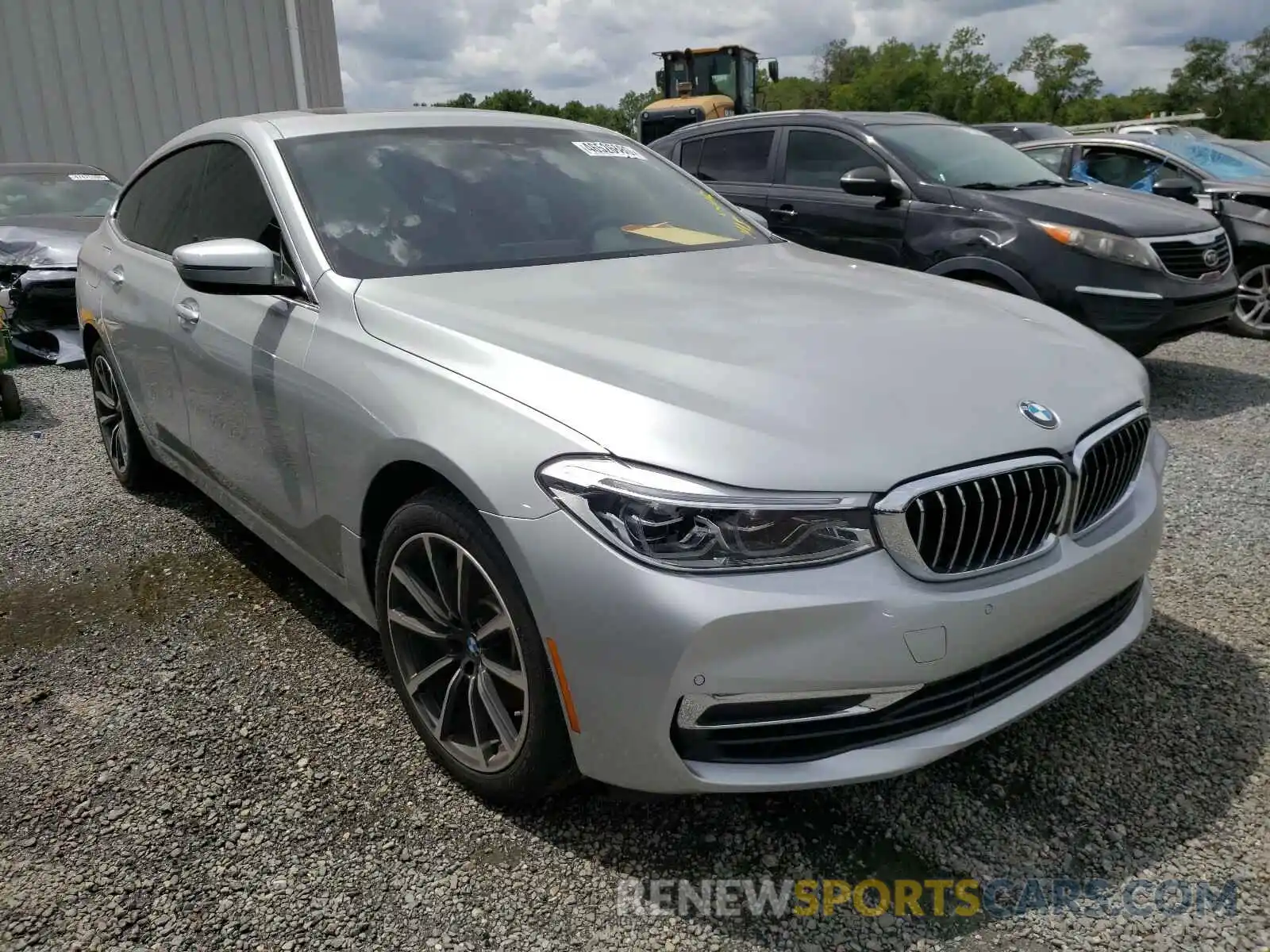 1 Photograph of a damaged car WBAJV6C58KBK08972 BMW 6 SERIES 2019