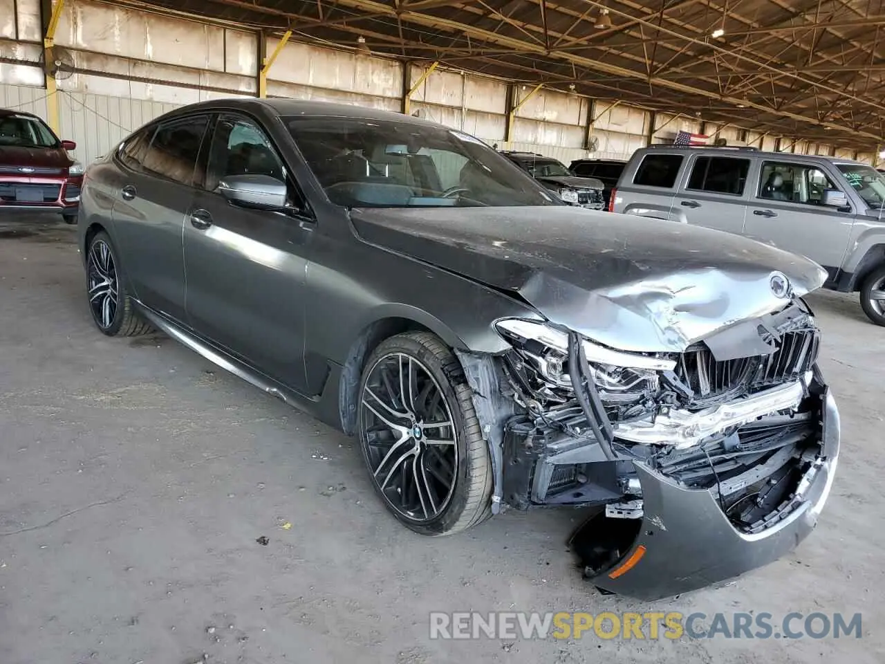 4 Photograph of a damaged car WBAJV6C59KBK08303 BMW 6 SERIES 2019