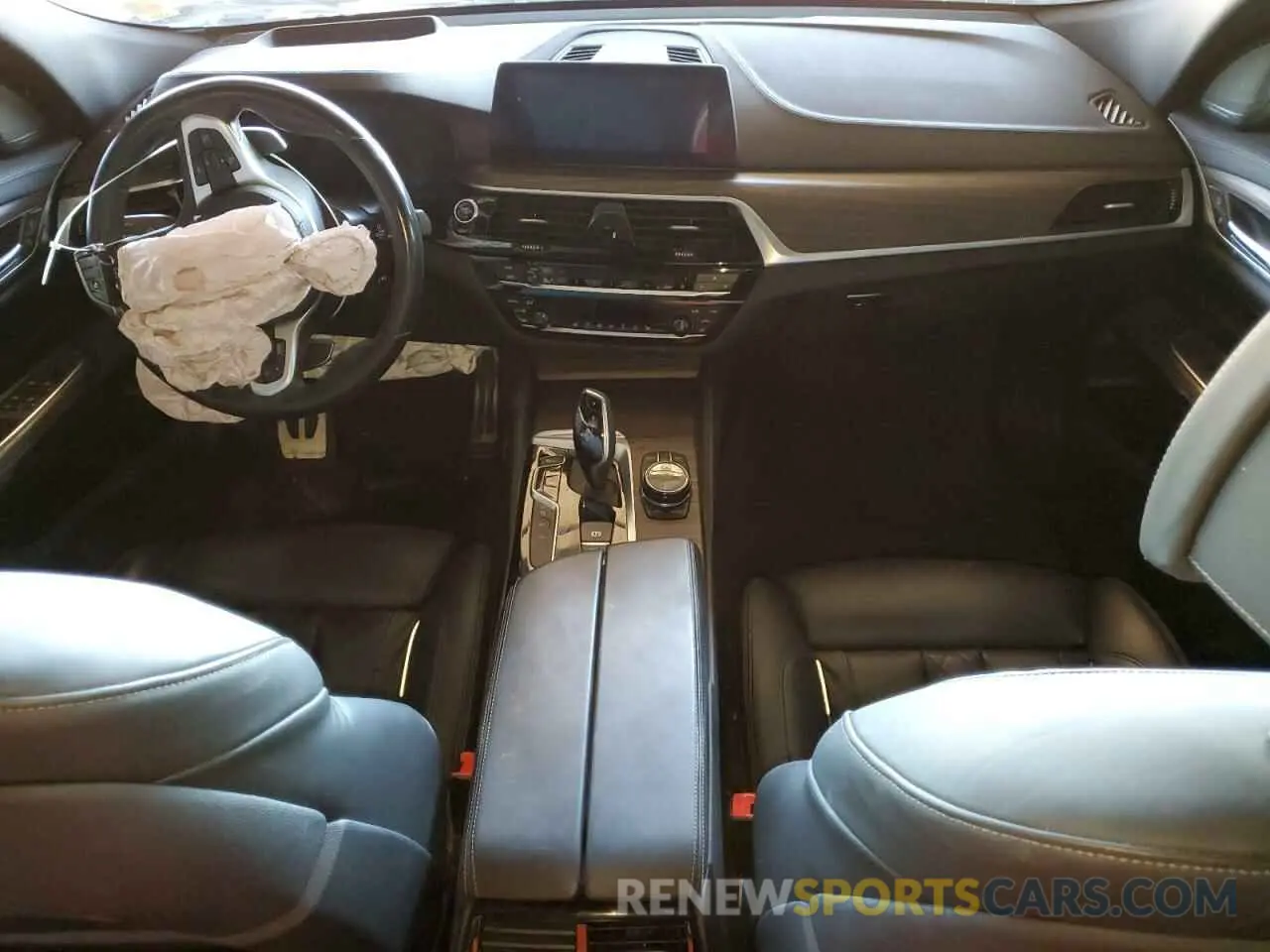 8 Photograph of a damaged car WBAJV6C59KBK08303 BMW 6 SERIES 2019