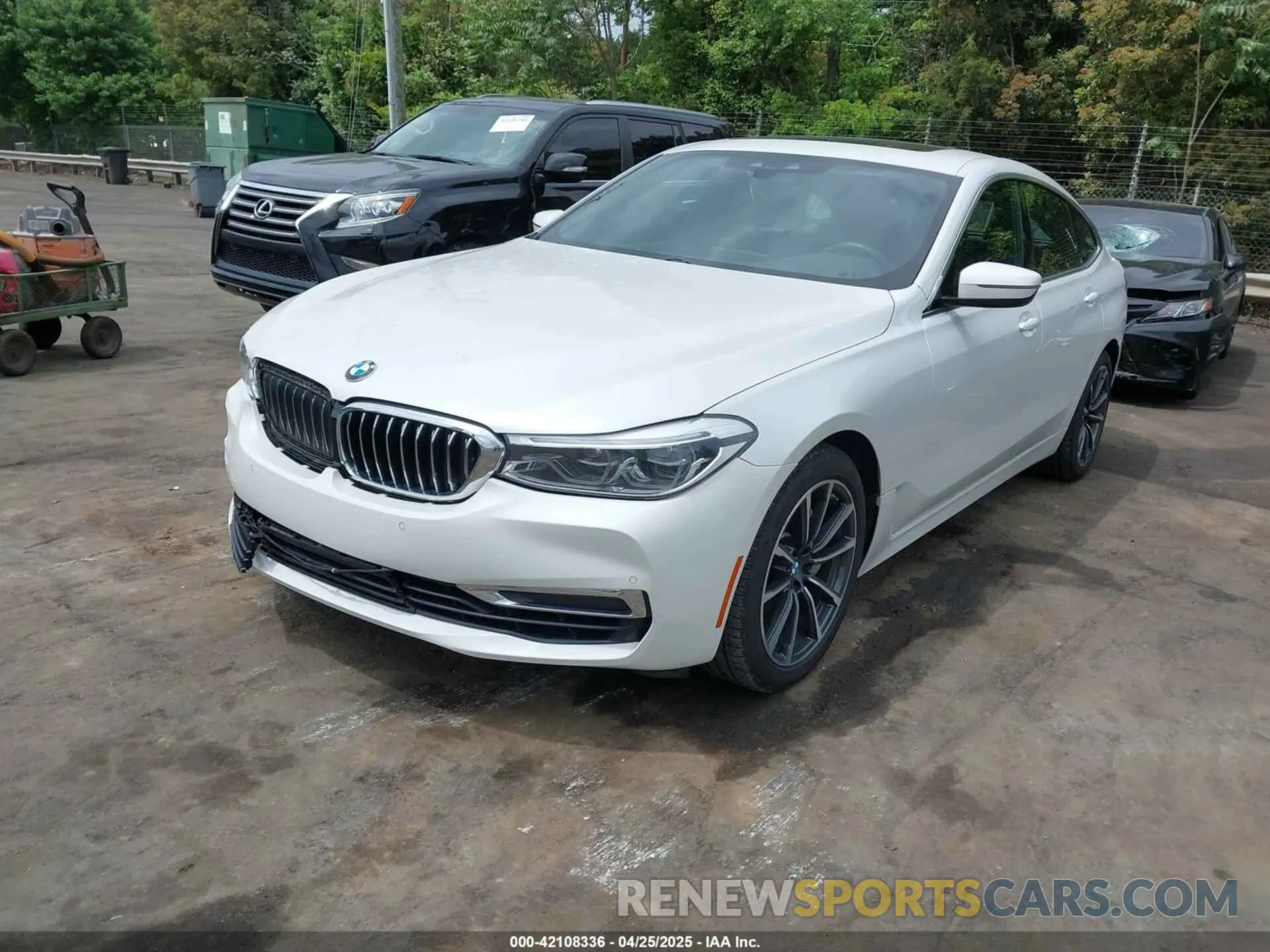 2 Photograph of a damaged car WBAJV6C56KBK09053 BMW 640I GRAN TURISMO 2019