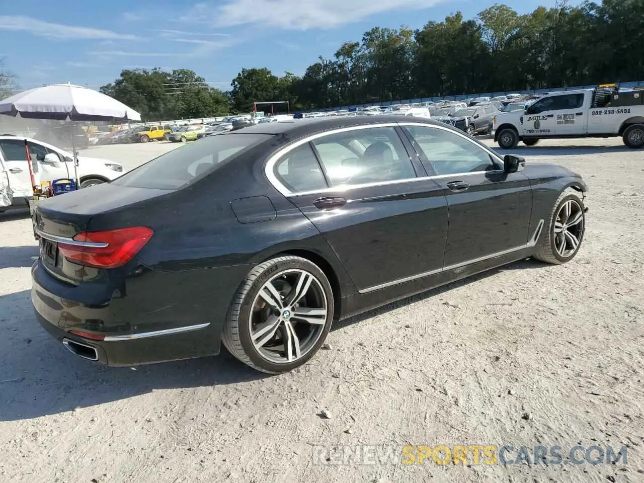 3 Photograph of a damaged car WBA7E2C50KB218141 BMW 7 SERIES 2019