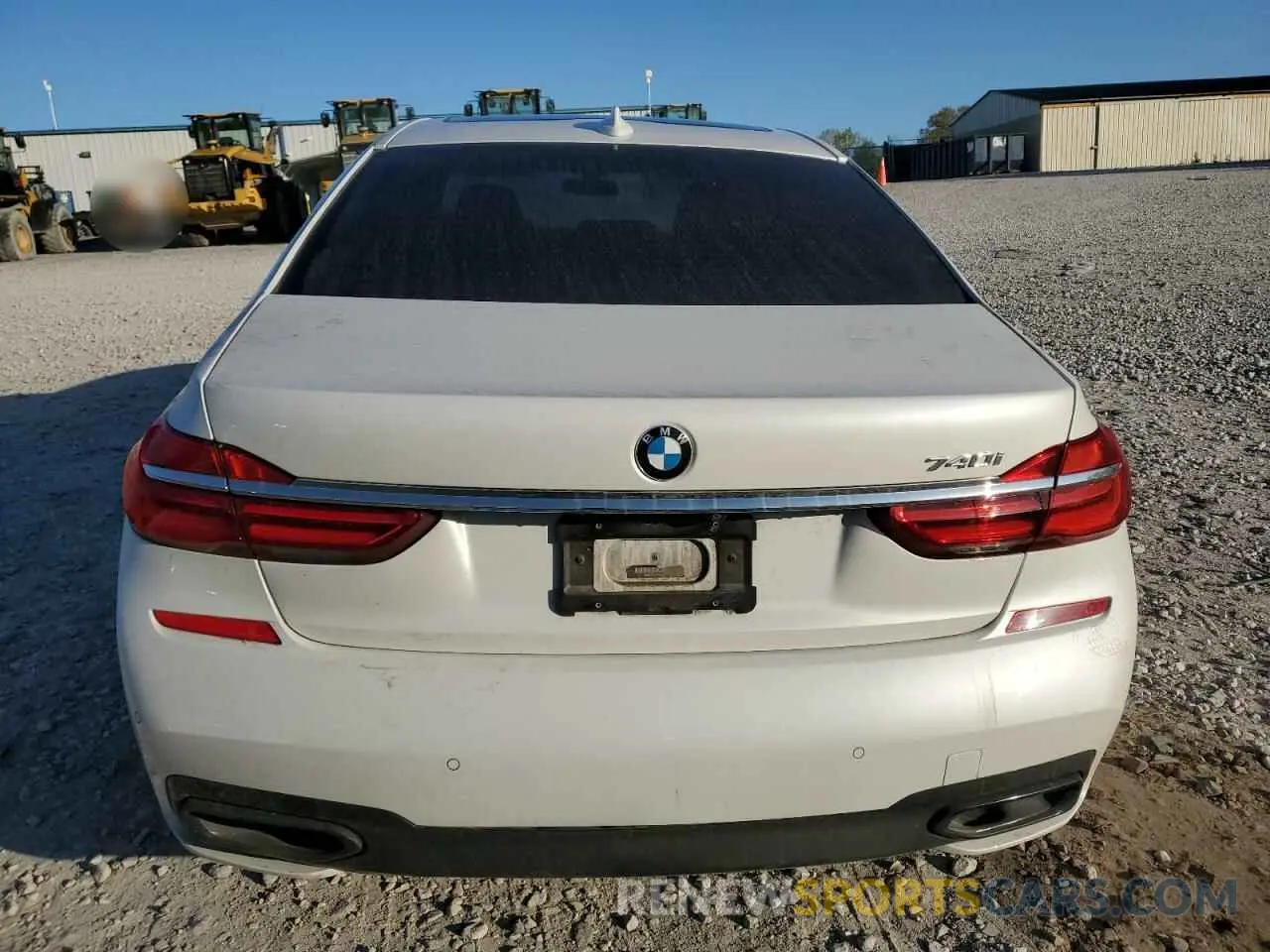 6 Photograph of a damaged car WBA7E2C51KB218262 BMW 7 SERIES 2019