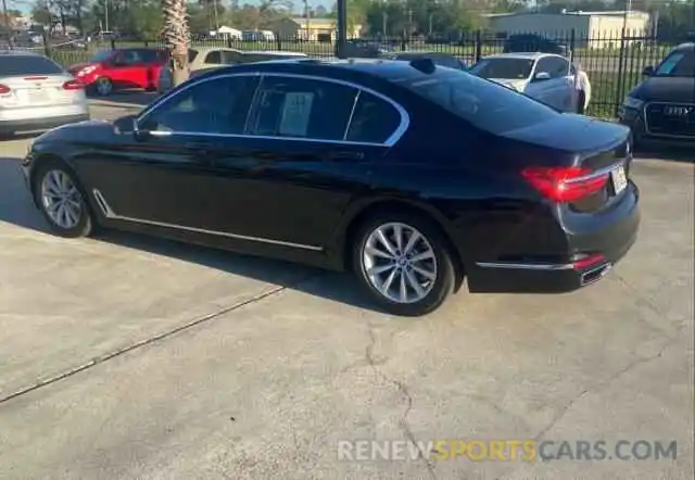 3 Photograph of a damaged car WBA7E2C52KB216746 BMW 7 SERIES 2019