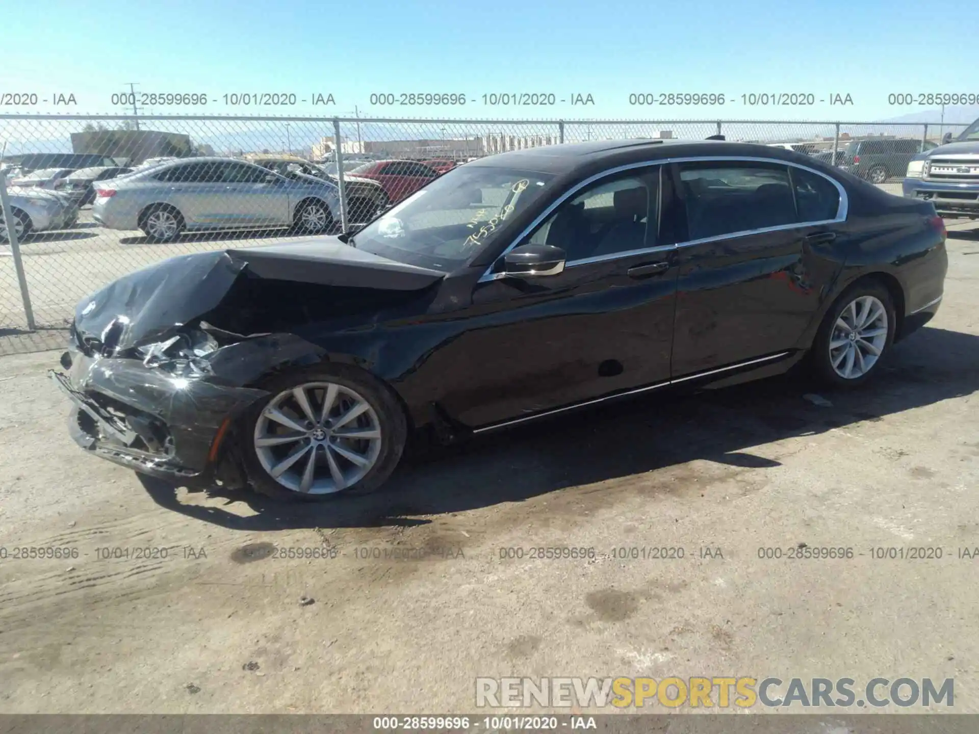 2 Photograph of a damaged car WBA7E2C53KB216934 BMW 7 SERIES 2019