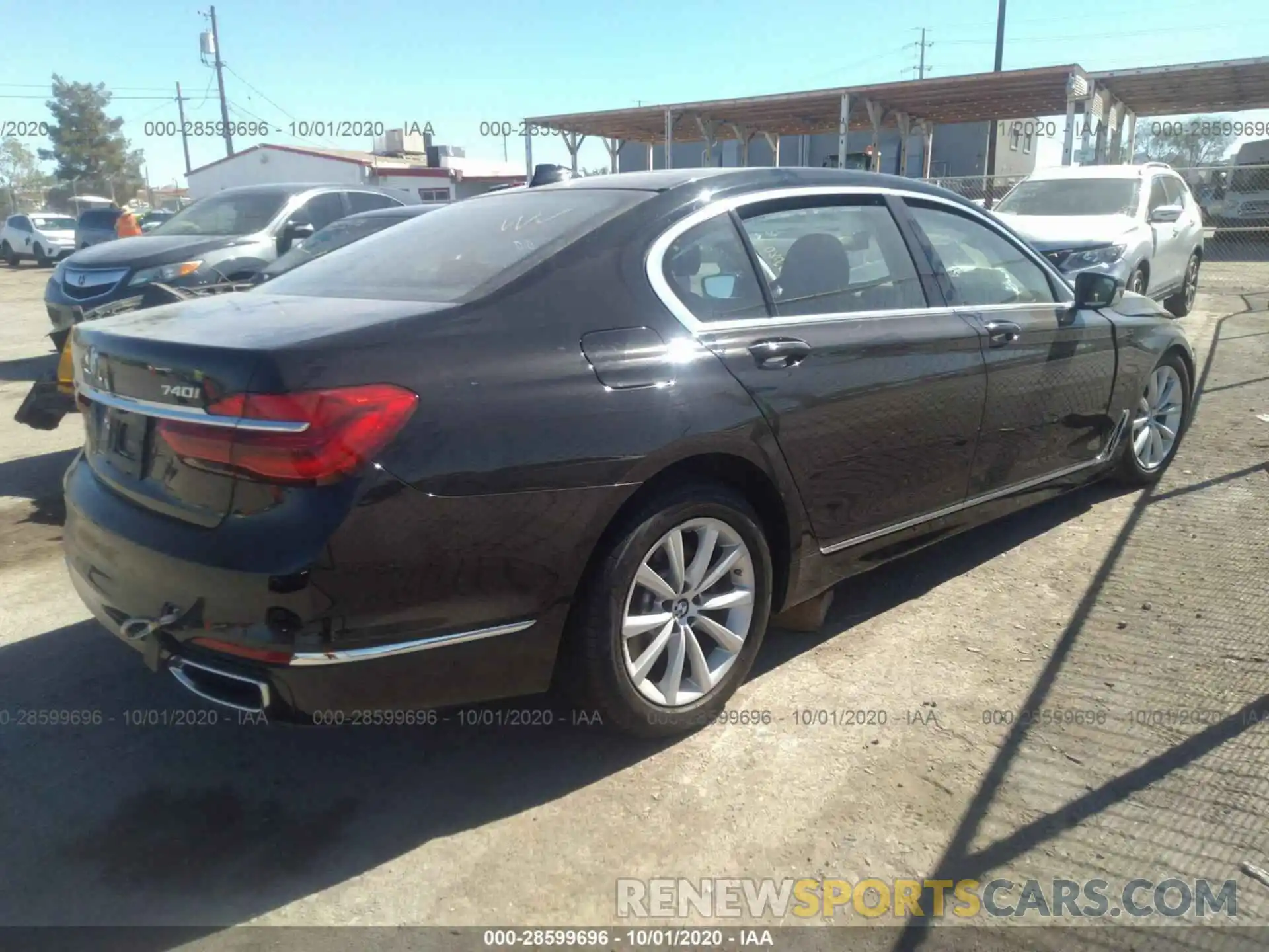 4 Photograph of a damaged car WBA7E2C53KB216934 BMW 7 SERIES 2019