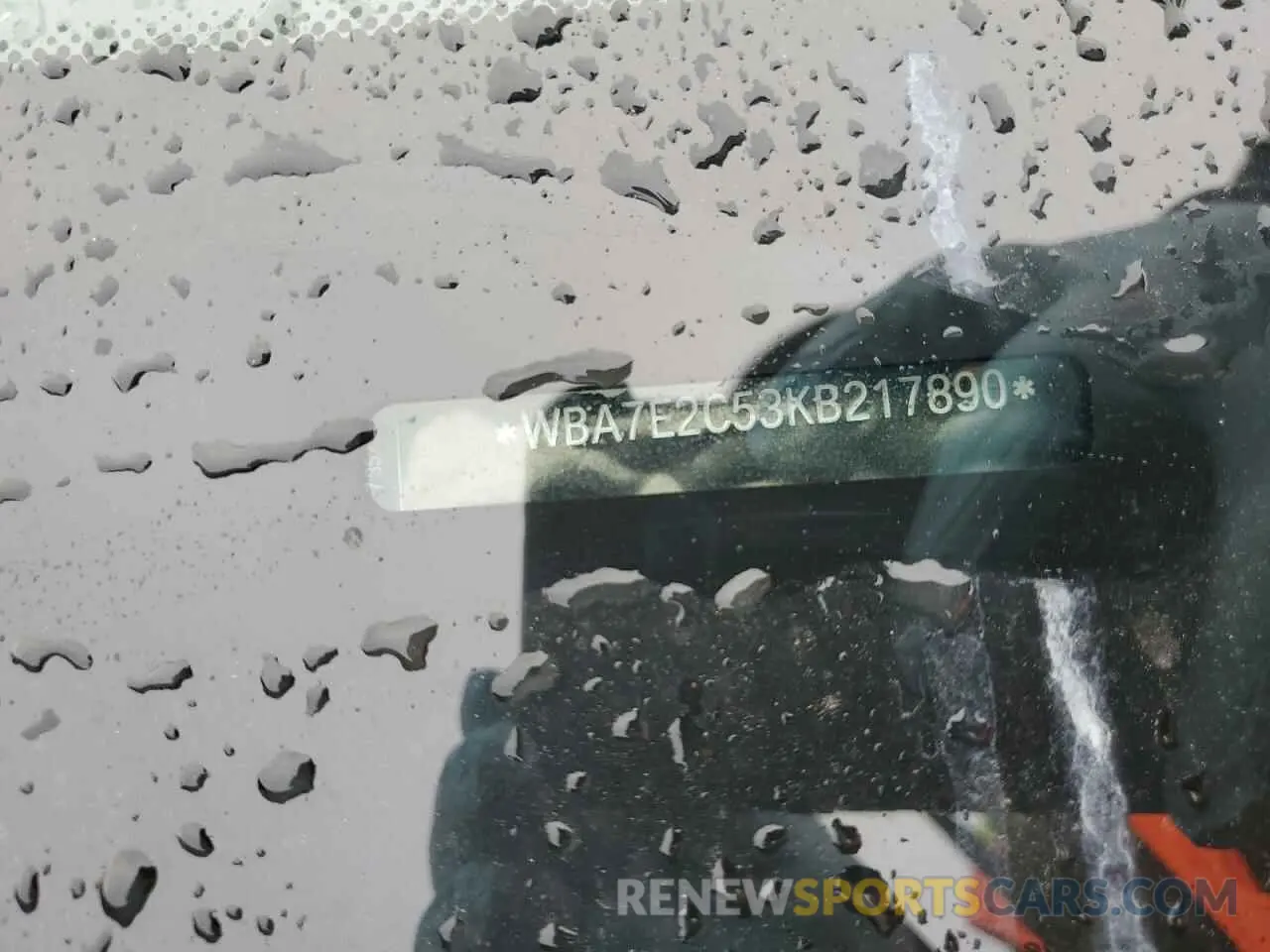 15 Photograph of a damaged car WBA7E2C53KB217890 BMW 7 SERIES 2019