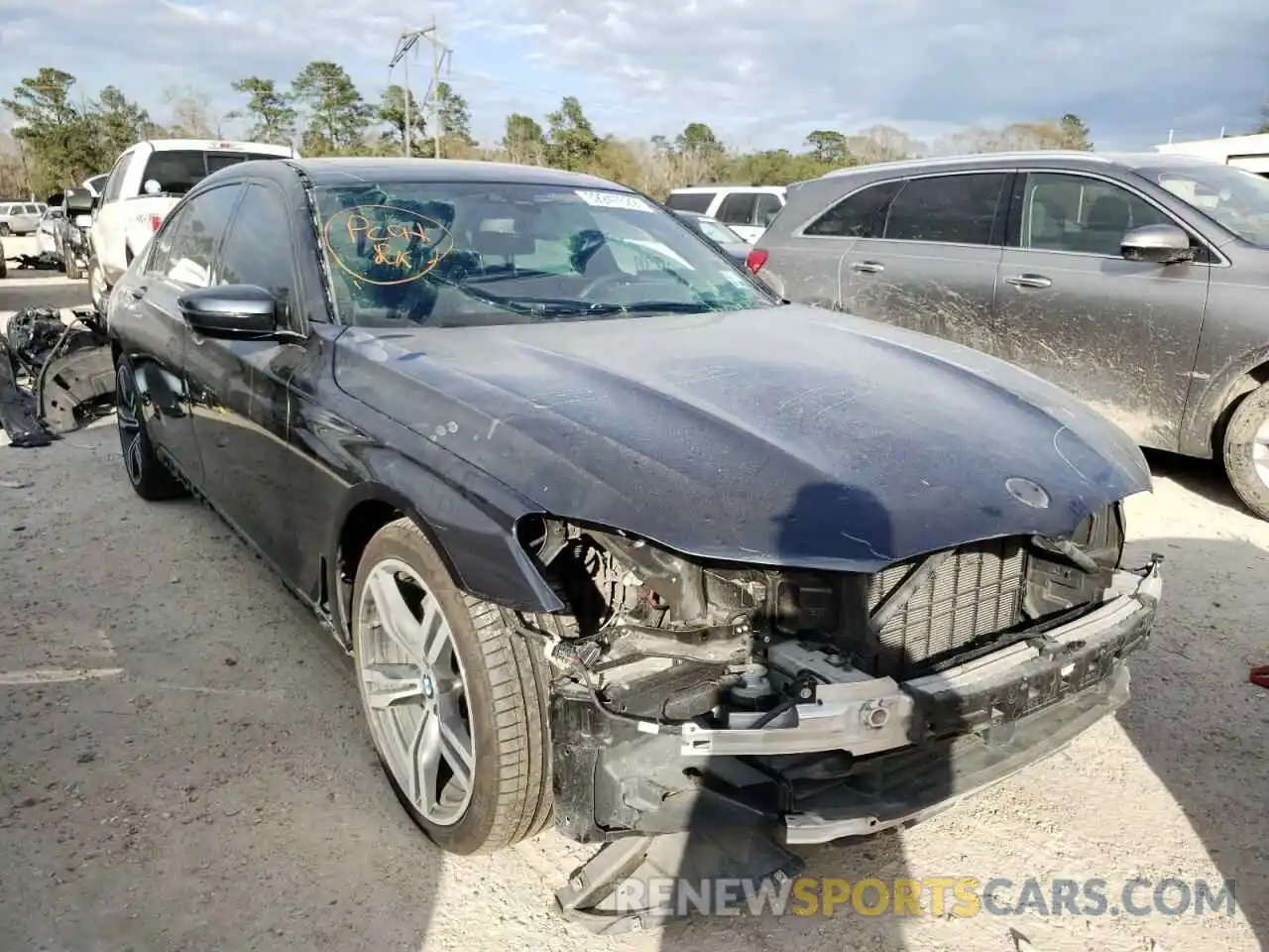 1 Photograph of a damaged car WBA7E2C53KB454489 BMW 7 SERIES 2019