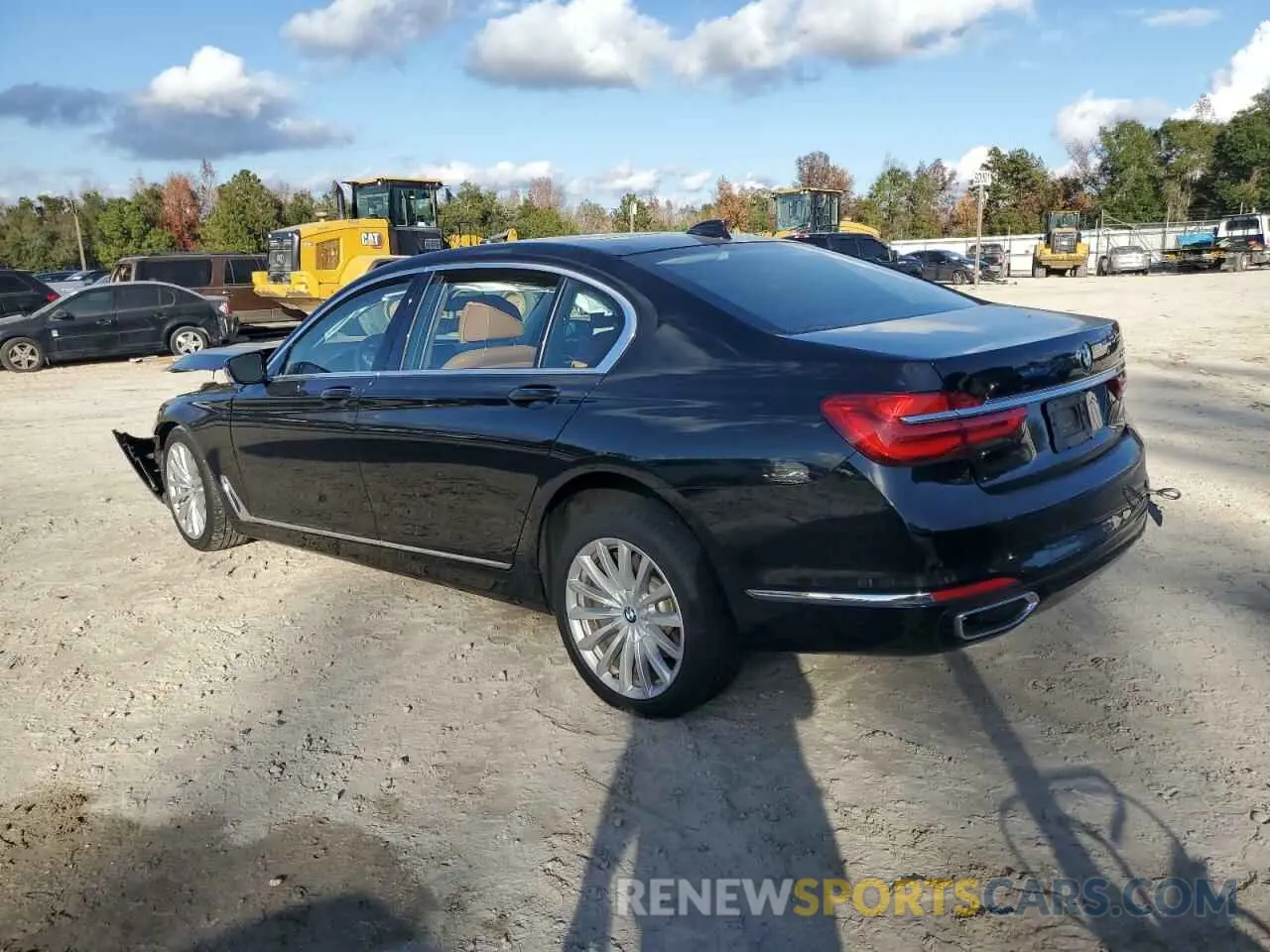 2 Photograph of a damaged car WBA7E2C53KB454766 BMW 7 SERIES 2019