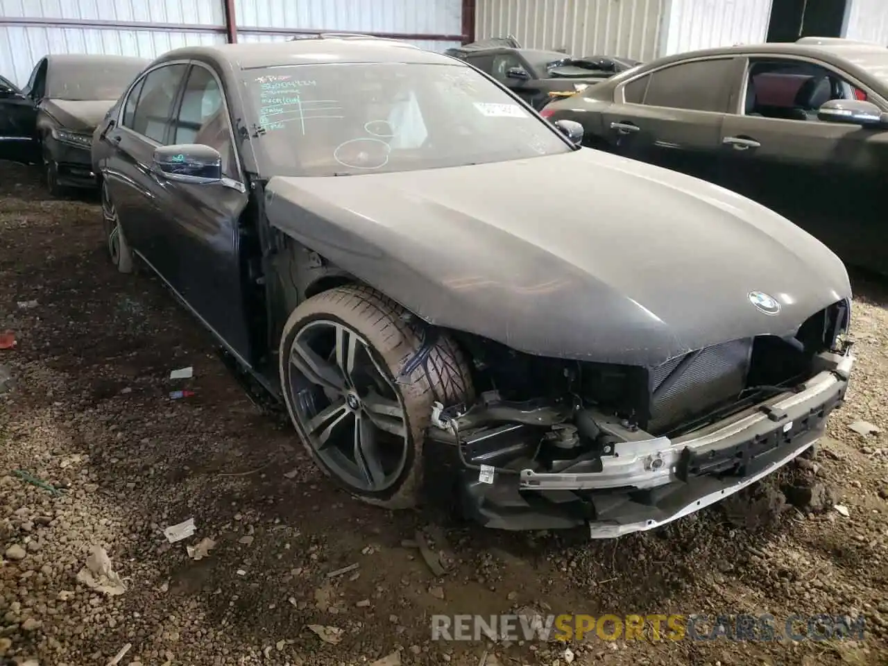 1 Photograph of a damaged car WBA7E2C54KB216411 BMW 7 SERIES 2019