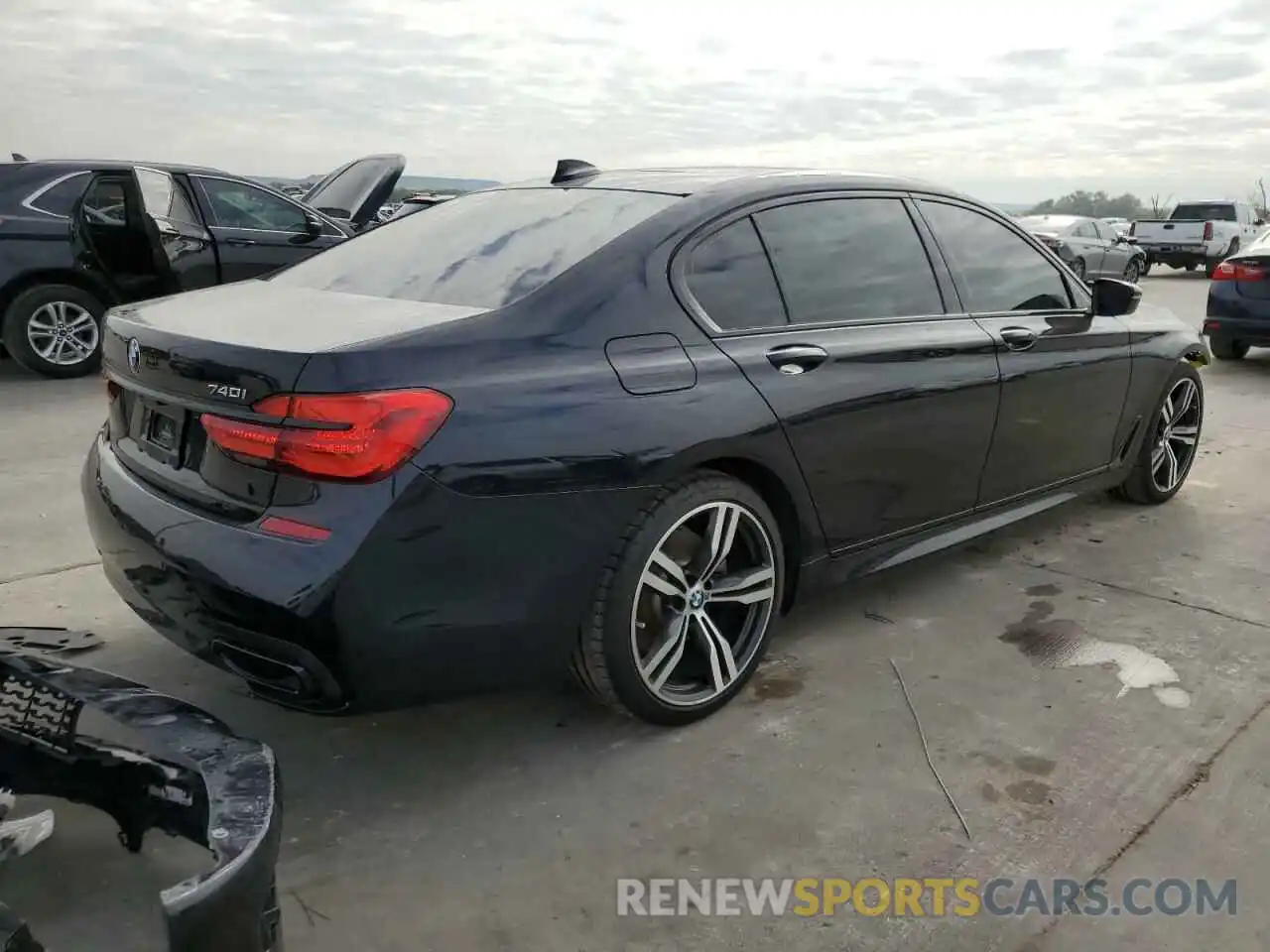 3 Photograph of a damaged car WBA7E2C55KB454204 BMW 7 SERIES 2019