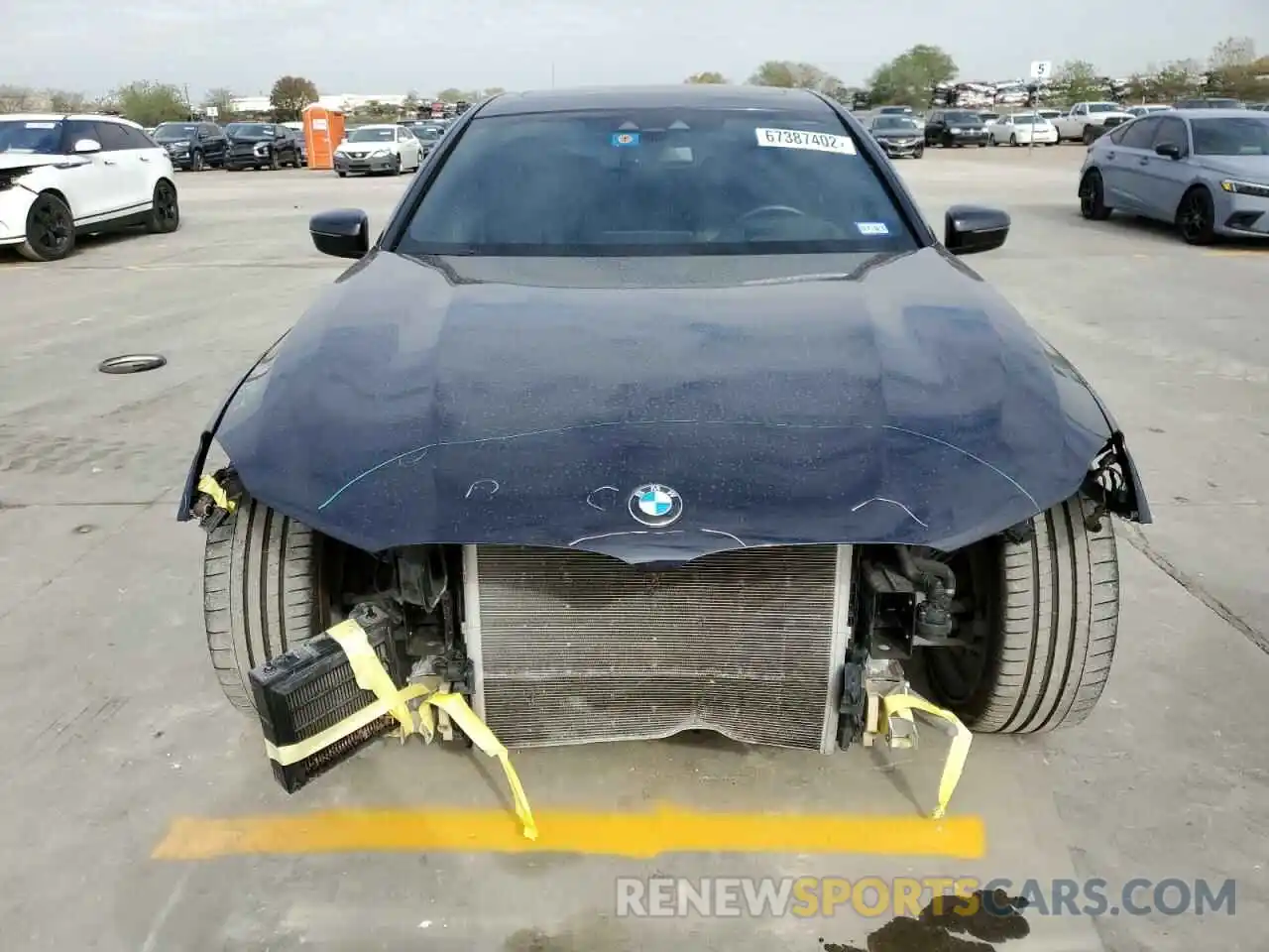 5 Photograph of a damaged car WBA7E2C55KB454204 BMW 7 SERIES 2019