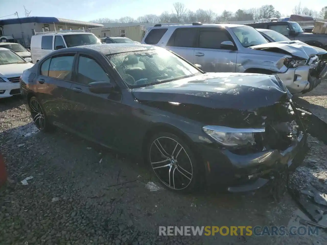 4 Photograph of a damaged car WBA7E2C55KB454879 BMW 7 SERIES 2019