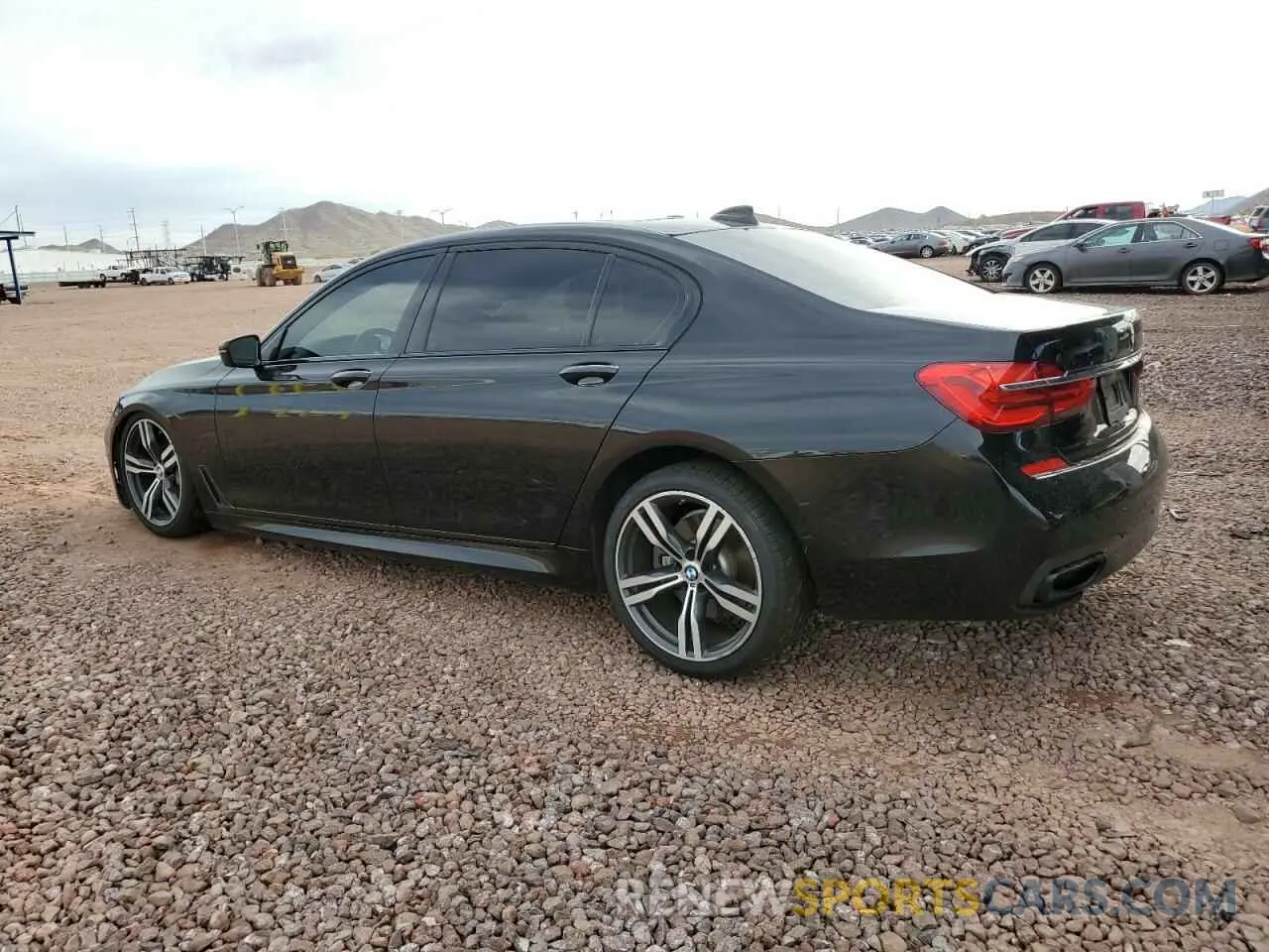 2 Photograph of a damaged car WBA7E2C55KB454929 BMW 7 SERIES 2019