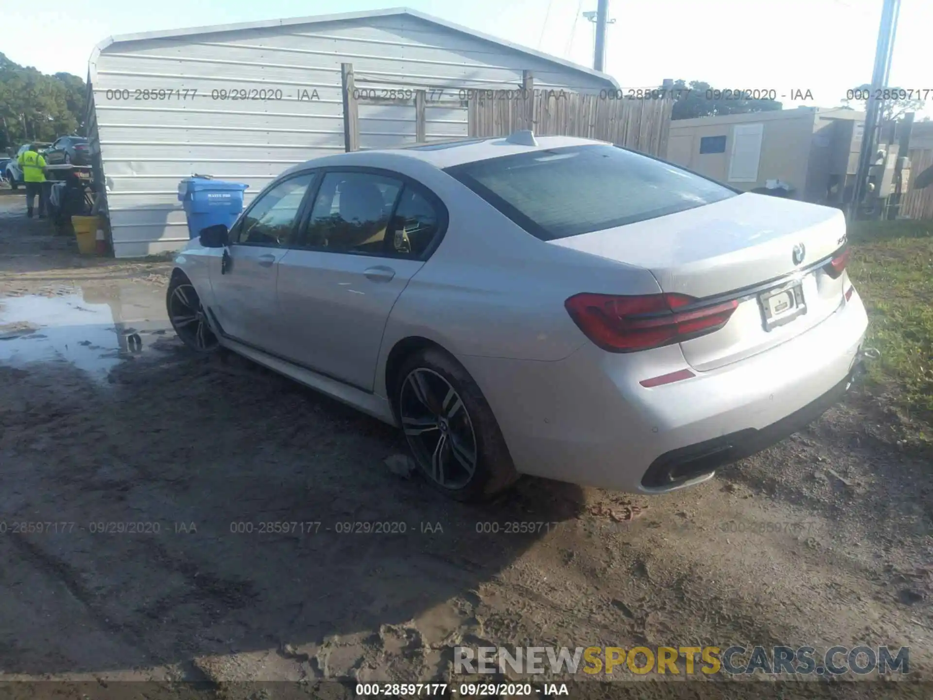 3 Photograph of a damaged car WBA7E2C56KB217155 BMW 7 SERIES 2019