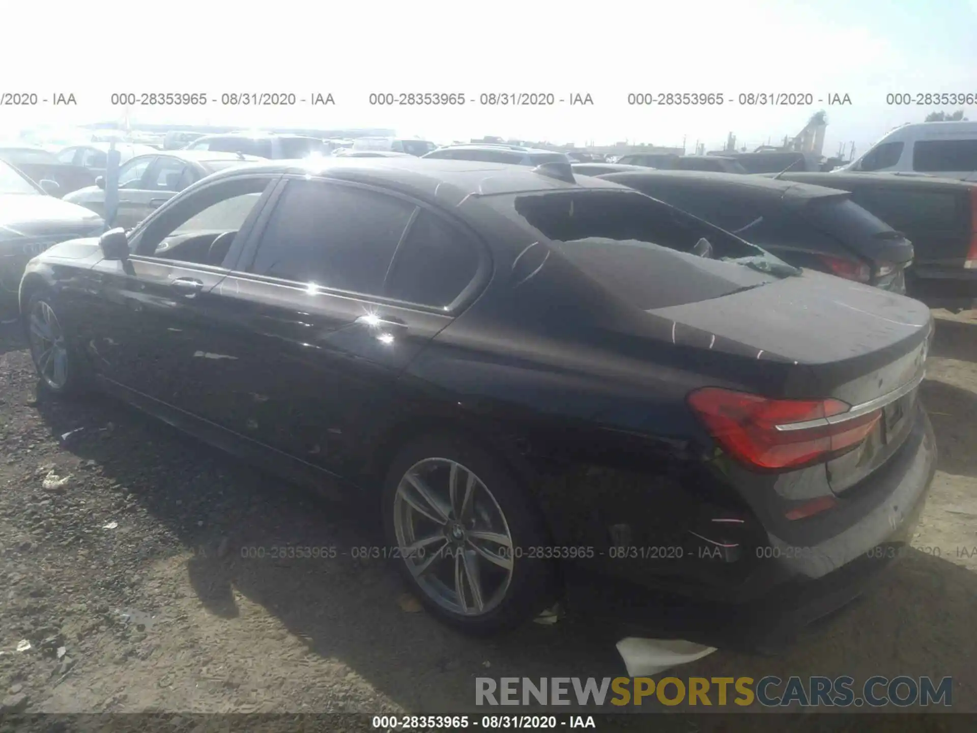 3 Photograph of a damaged car WBA7E2C57KB218122 BMW 7 SERIES 2019