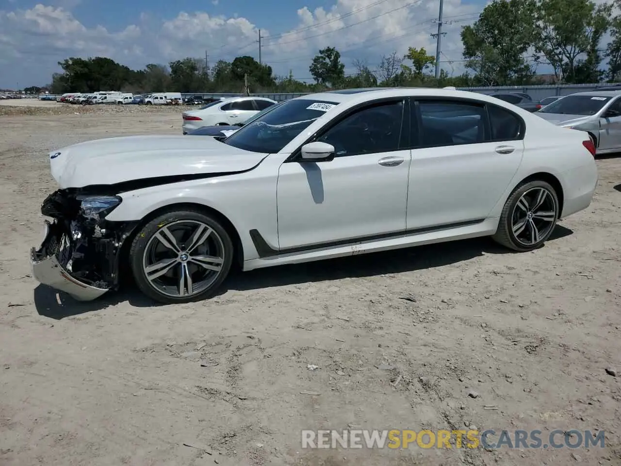 1 Photograph of a damaged car WBA7E2C57KB218508 BMW 7 SERIES 2019