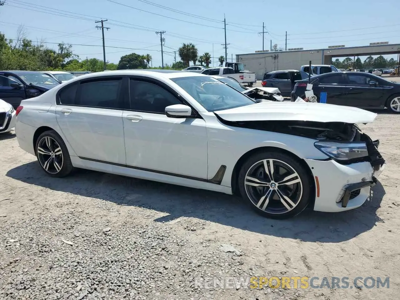 4 Photograph of a damaged car WBA7E2C57KB218508 BMW 7 SERIES 2019