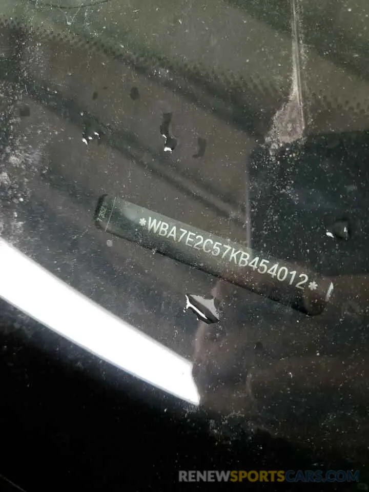 15 Photograph of a damaged car WBA7E2C57KB454012 BMW 7 SERIES 2019