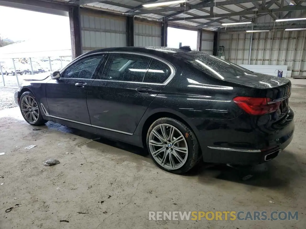 2 Photograph of a damaged car WBA7E2C57KB454012 BMW 7 SERIES 2019