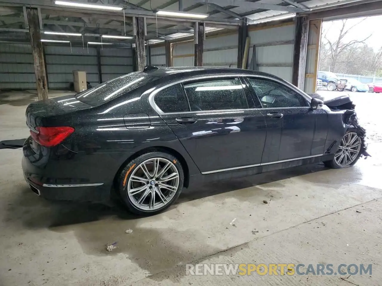 3 Photograph of a damaged car WBA7E2C57KB454012 BMW 7 SERIES 2019