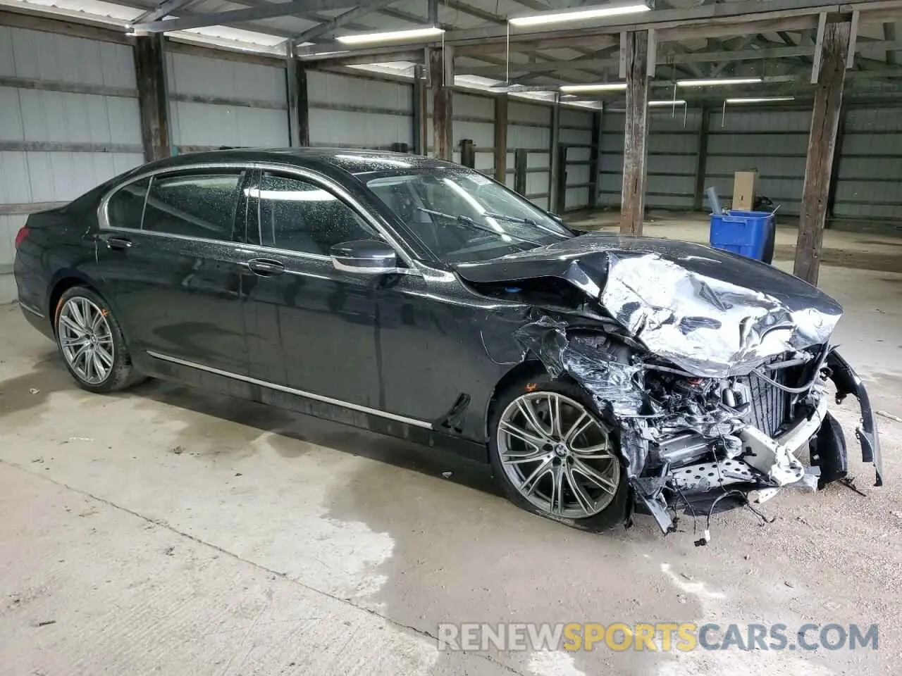 4 Photograph of a damaged car WBA7E2C57KB454012 BMW 7 SERIES 2019