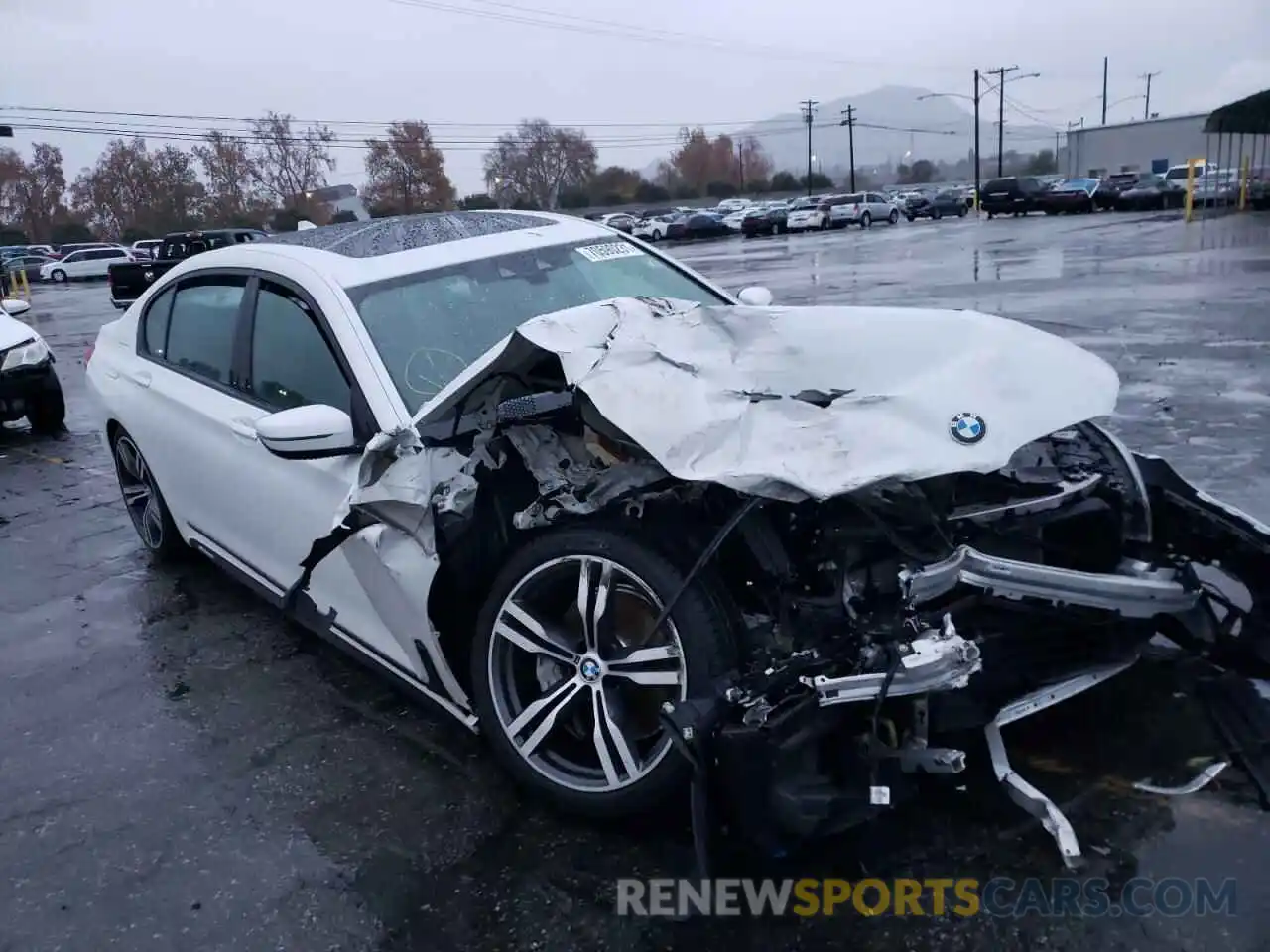 1 Photograph of a damaged car WBA7E2C58KB217531 BMW 7 SERIES 2019