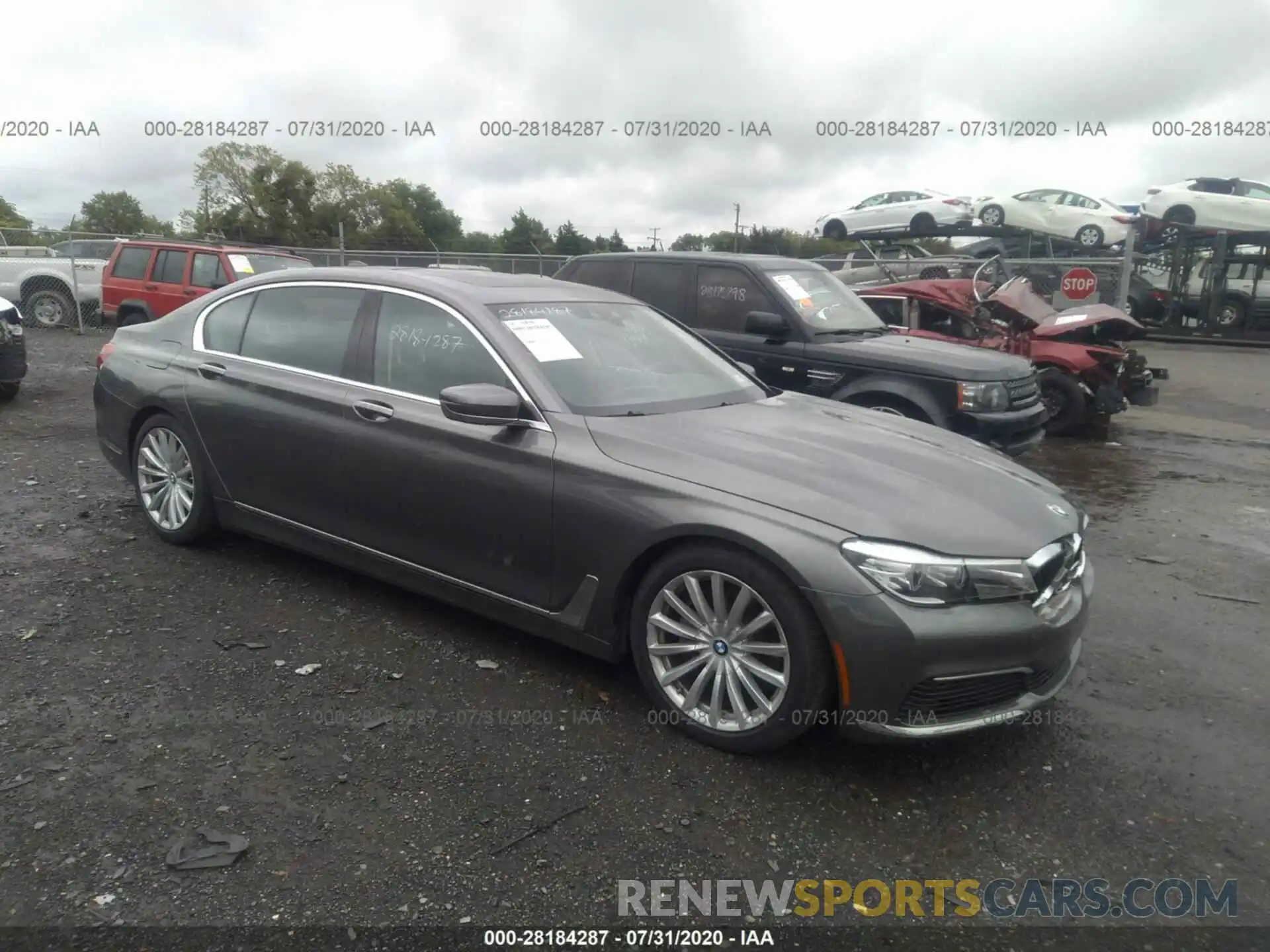 1 Photograph of a damaged car WBA7E2C5XKB454733 BMW 7 SERIES 2019