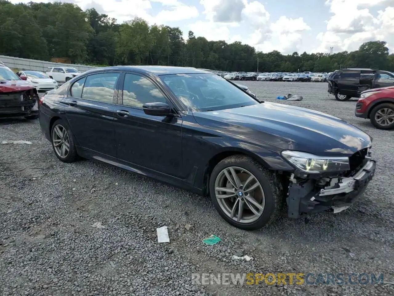 4 Photograph of a damaged car WBA7E4C50KGV70120 BMW 7 SERIES 2019