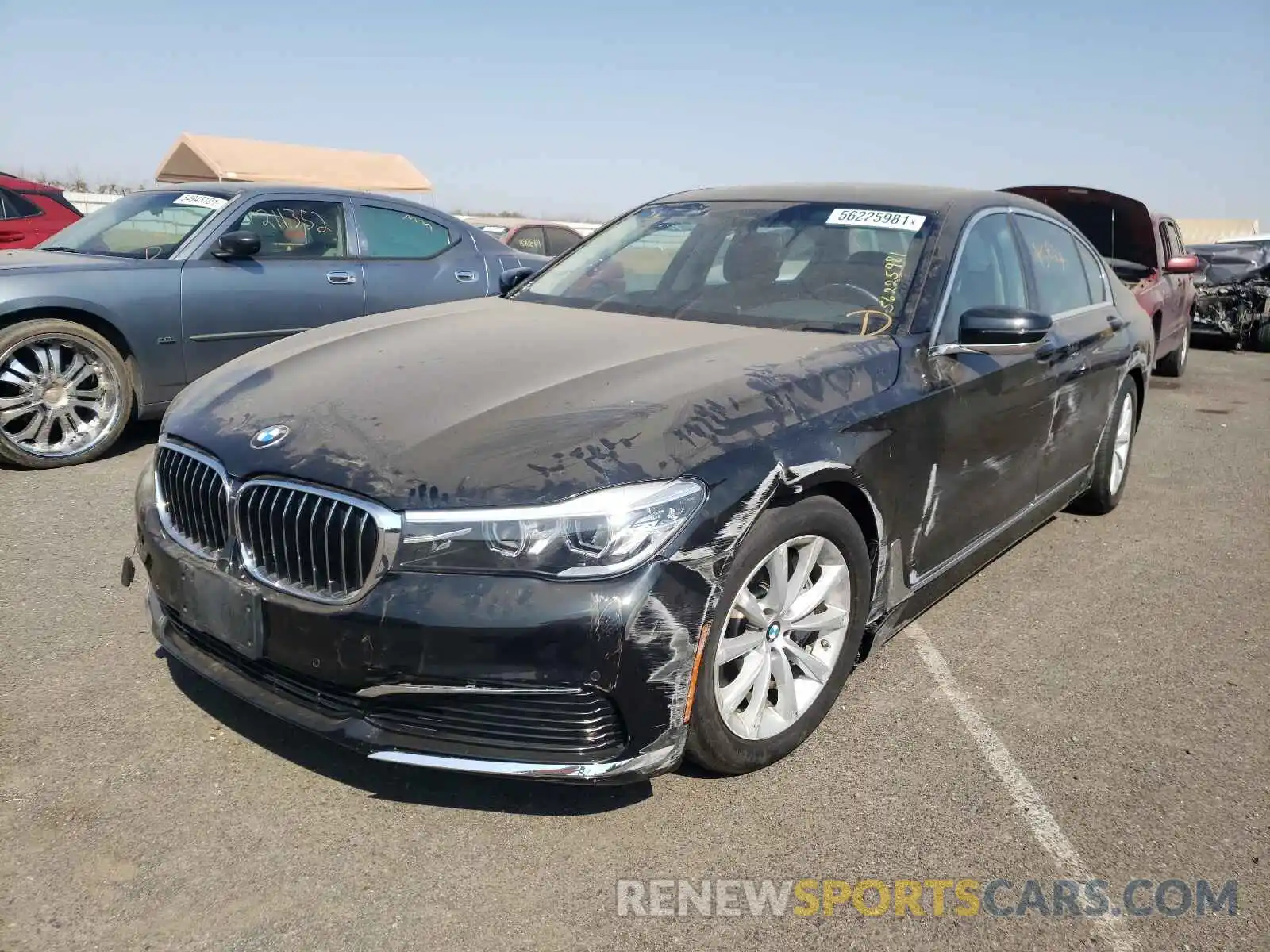 2 Photograph of a damaged car WBA7E4C53KGV28377 BMW 7 SERIES 2019