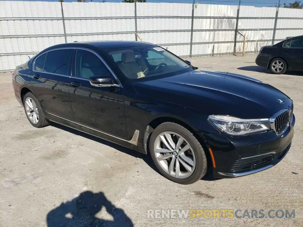 4 Photograph of a damaged car WBA7F0C52KGM25988 BMW 7 SERIES 2019