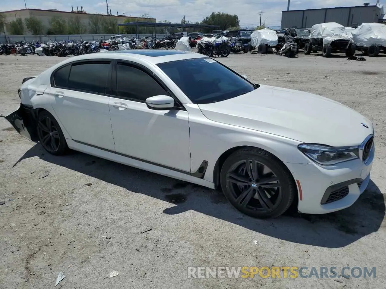 4 Photograph of a damaged car WBA7F0C54KGM25569 BMW 7 SERIES 2019