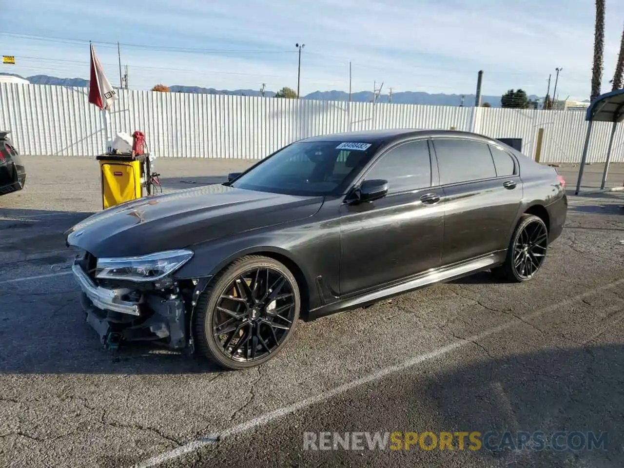 1 Photograph of a damaged car WBA7F0C55KGM25127 BMW 7 SERIES 2019