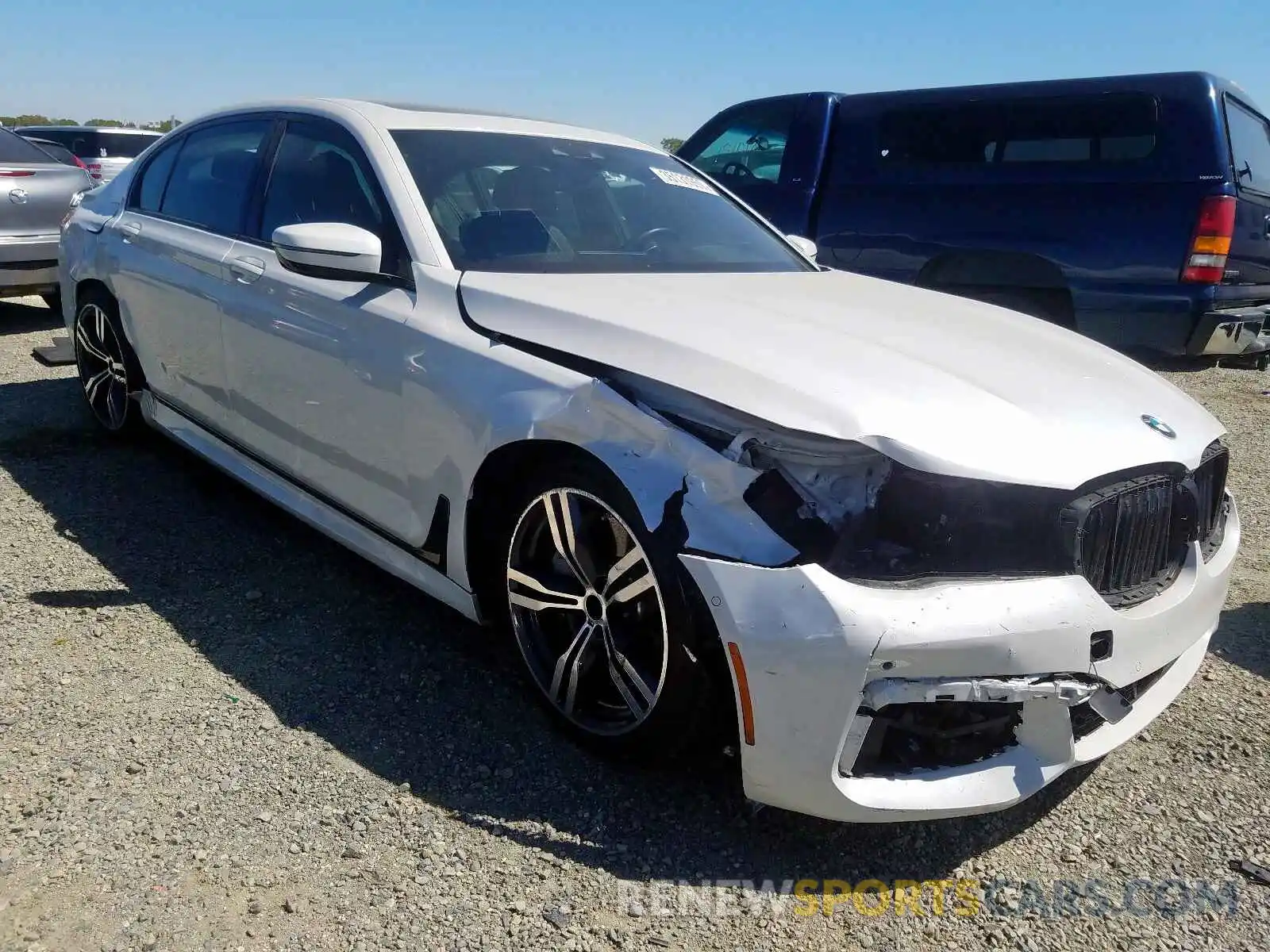 1 Photograph of a damaged car WBA7F0C59KGM25180 BMW 7 SERIES 2019