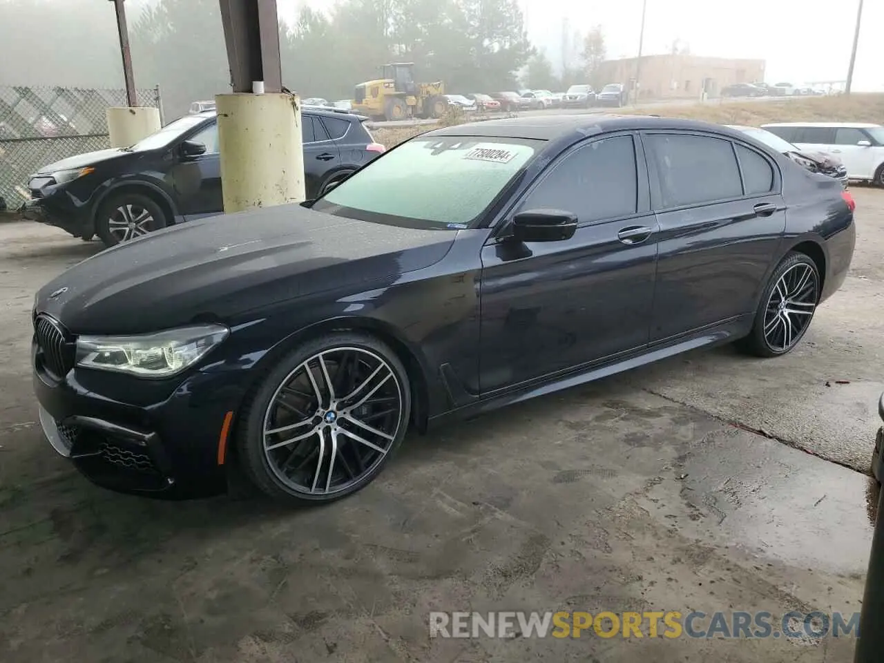 1 Photograph of a damaged car WBA7F0C5XKGM25026 BMW 7 SERIES 2019