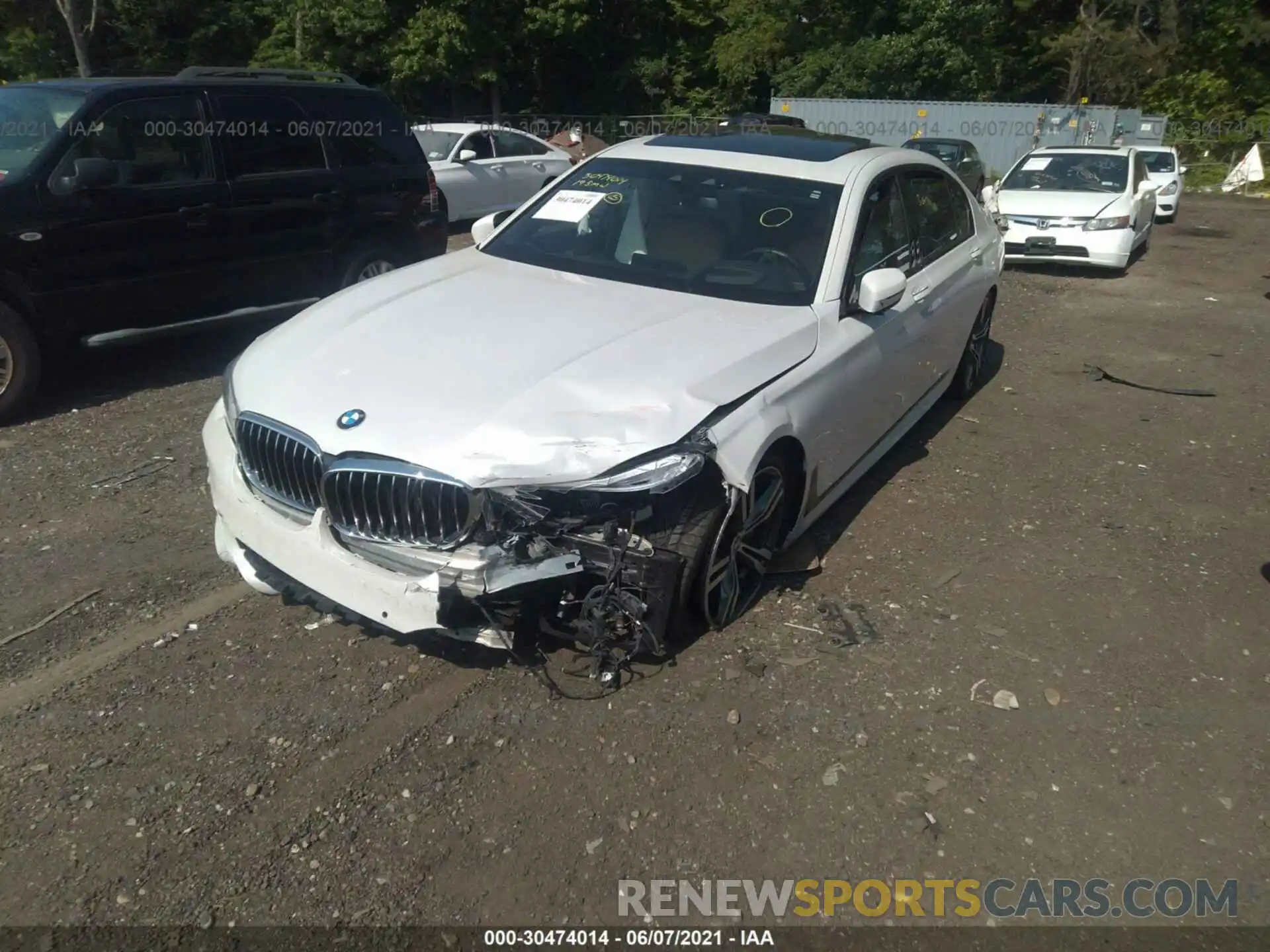 6 Photograph of a damaged car WBA7F0C5XKGM25060 BMW 7 SERIES 2019