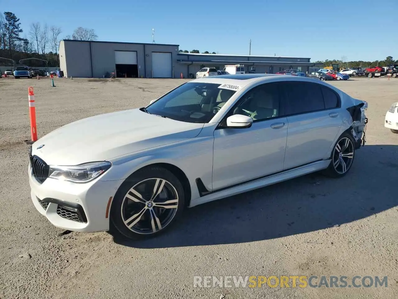 1 Photograph of a damaged car WBA7F0C5XKGM25897 BMW 7 SERIES 2019