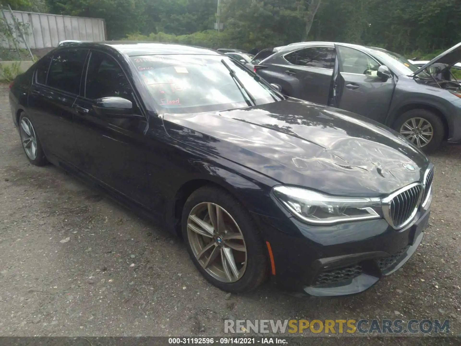 1 Photograph of a damaged car WBA7F2C50KB239603 BMW 7 SERIES 2019