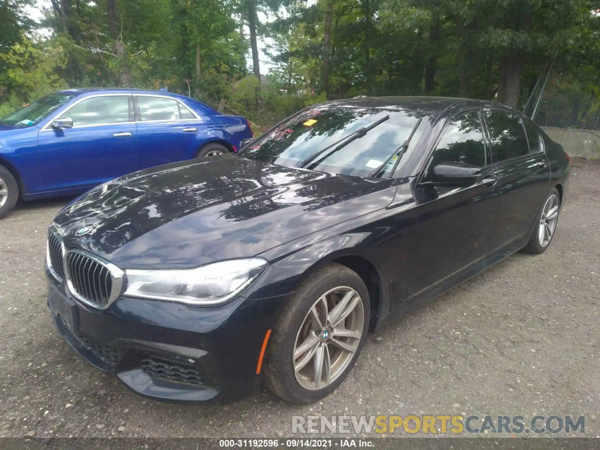 2 Photograph of a damaged car WBA7F2C50KB239603 BMW 7 SERIES 2019