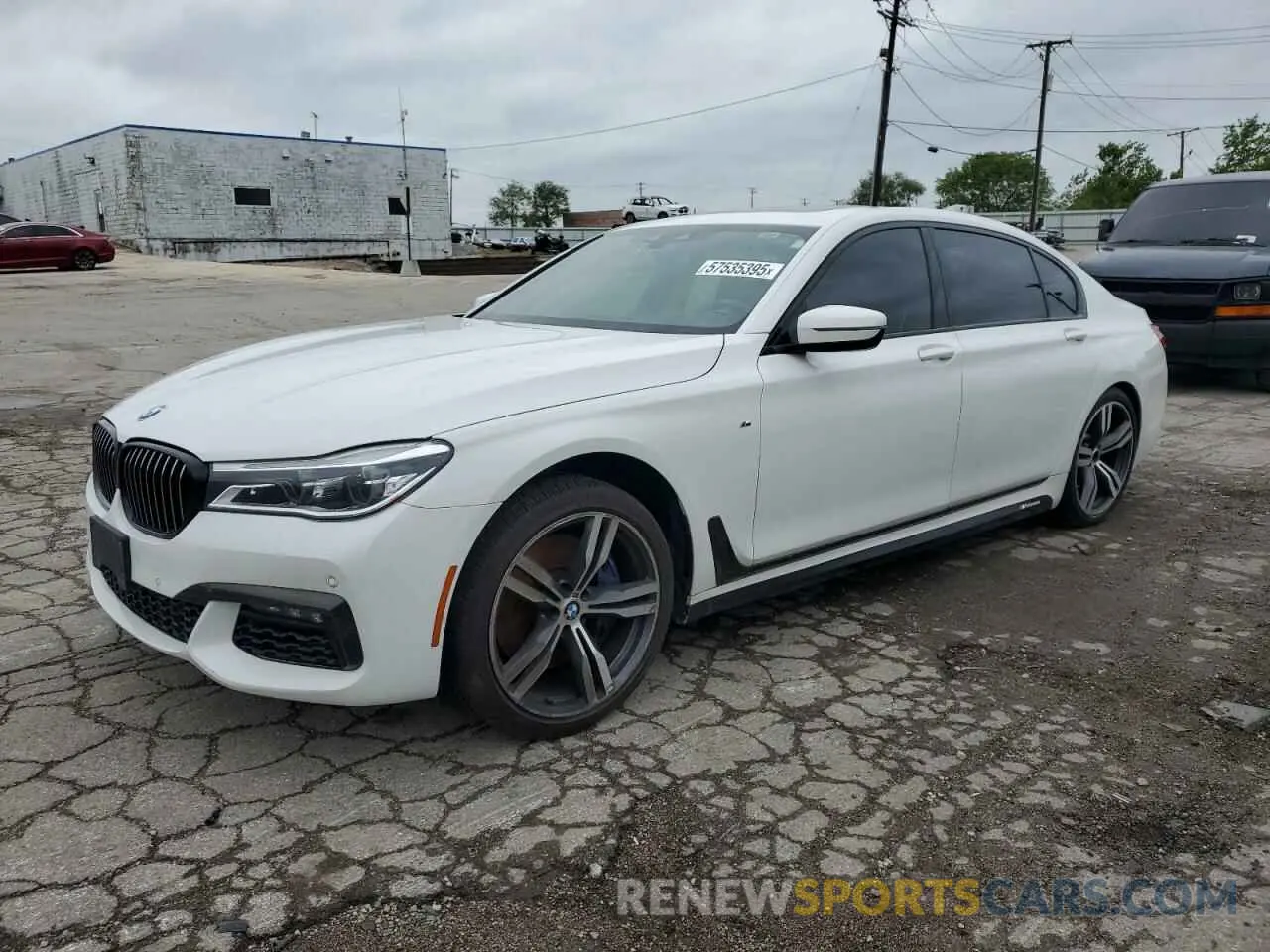 1 Photograph of a damaged car WBA7F2C50KB240685 BMW 7 SERIES 2019