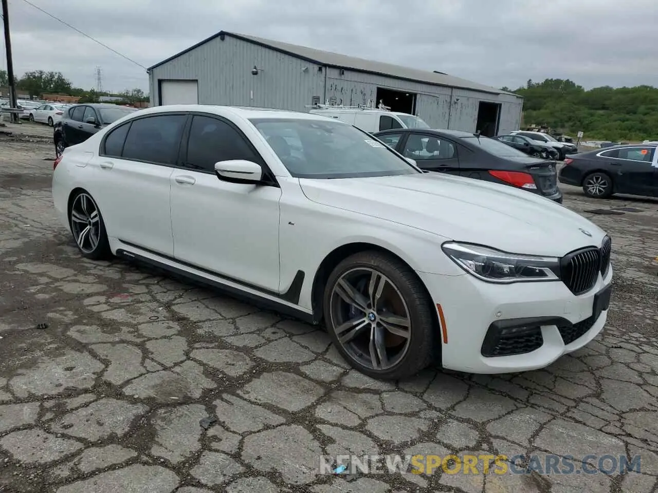 4 Photograph of a damaged car WBA7F2C50KB240685 BMW 7 SERIES 2019