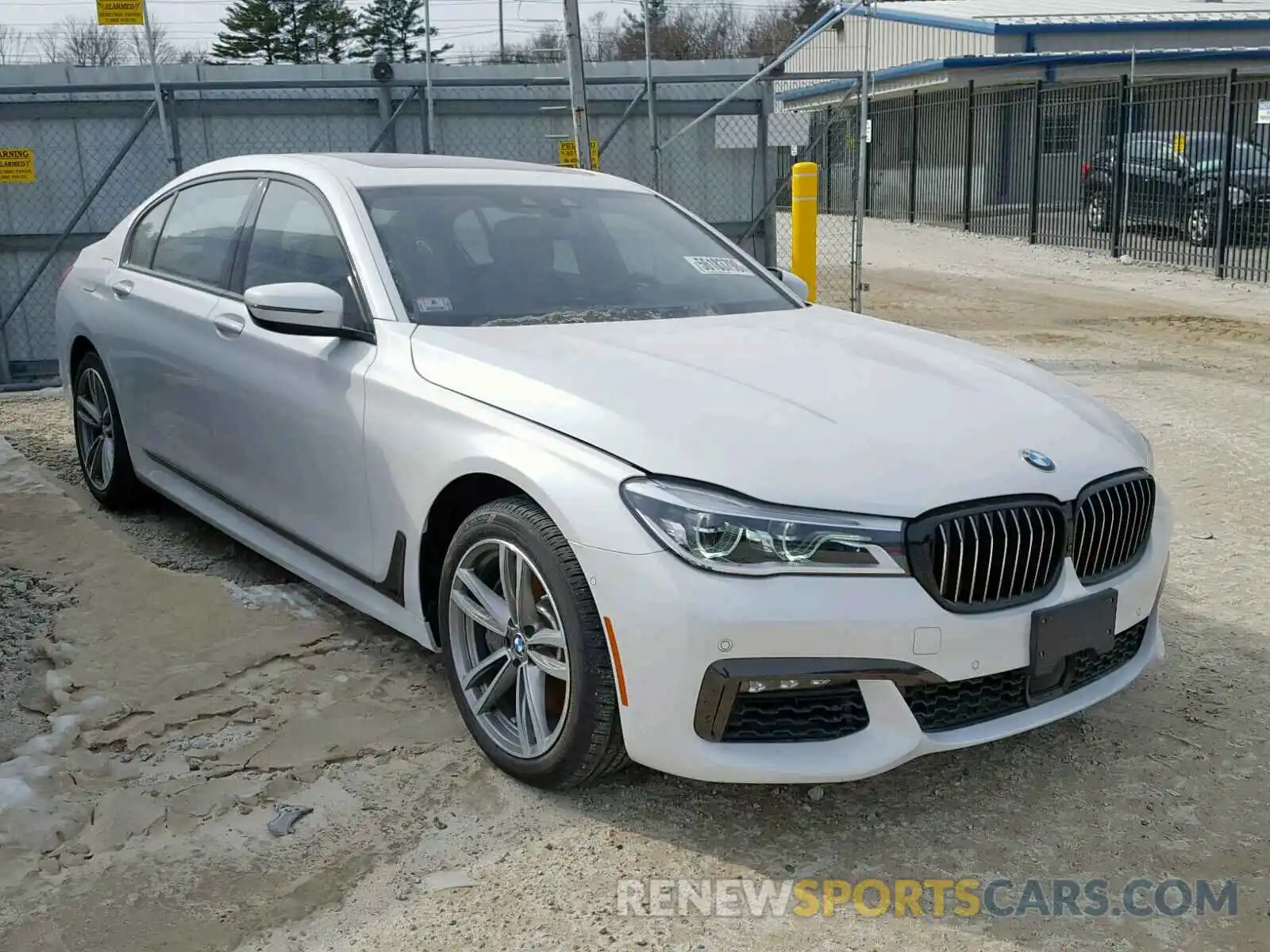 1 Photograph of a damaged car WBA7F2C51KB239576 BMW 7 SERIES 2019