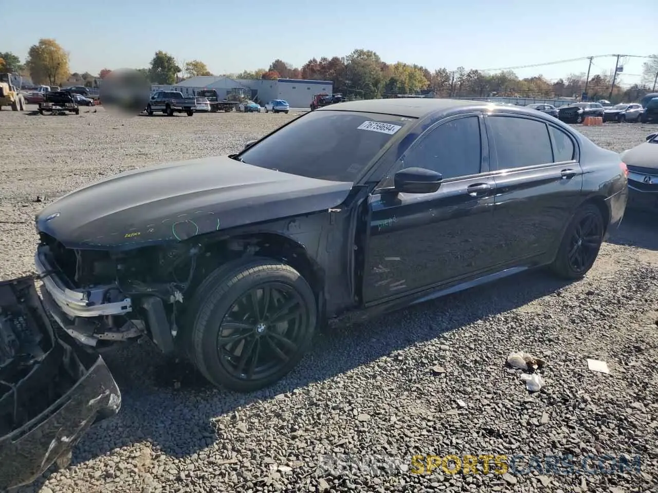 1 Photograph of a damaged car WBA7F2C54KB239989 BMW 7 SERIES 2019