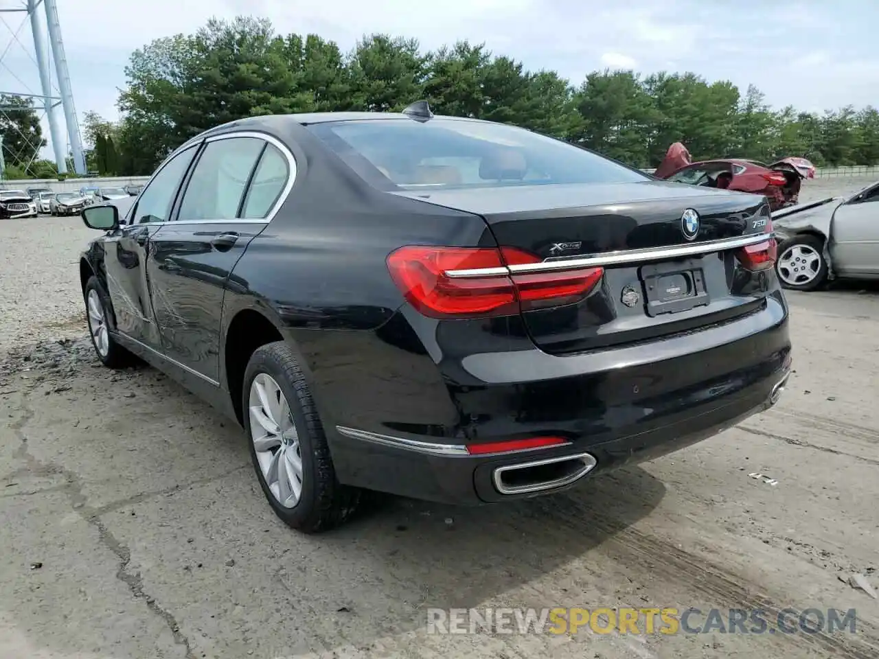 3 Photograph of a damaged car WBA7F2C55KB239449 BMW 7 SERIES 2019