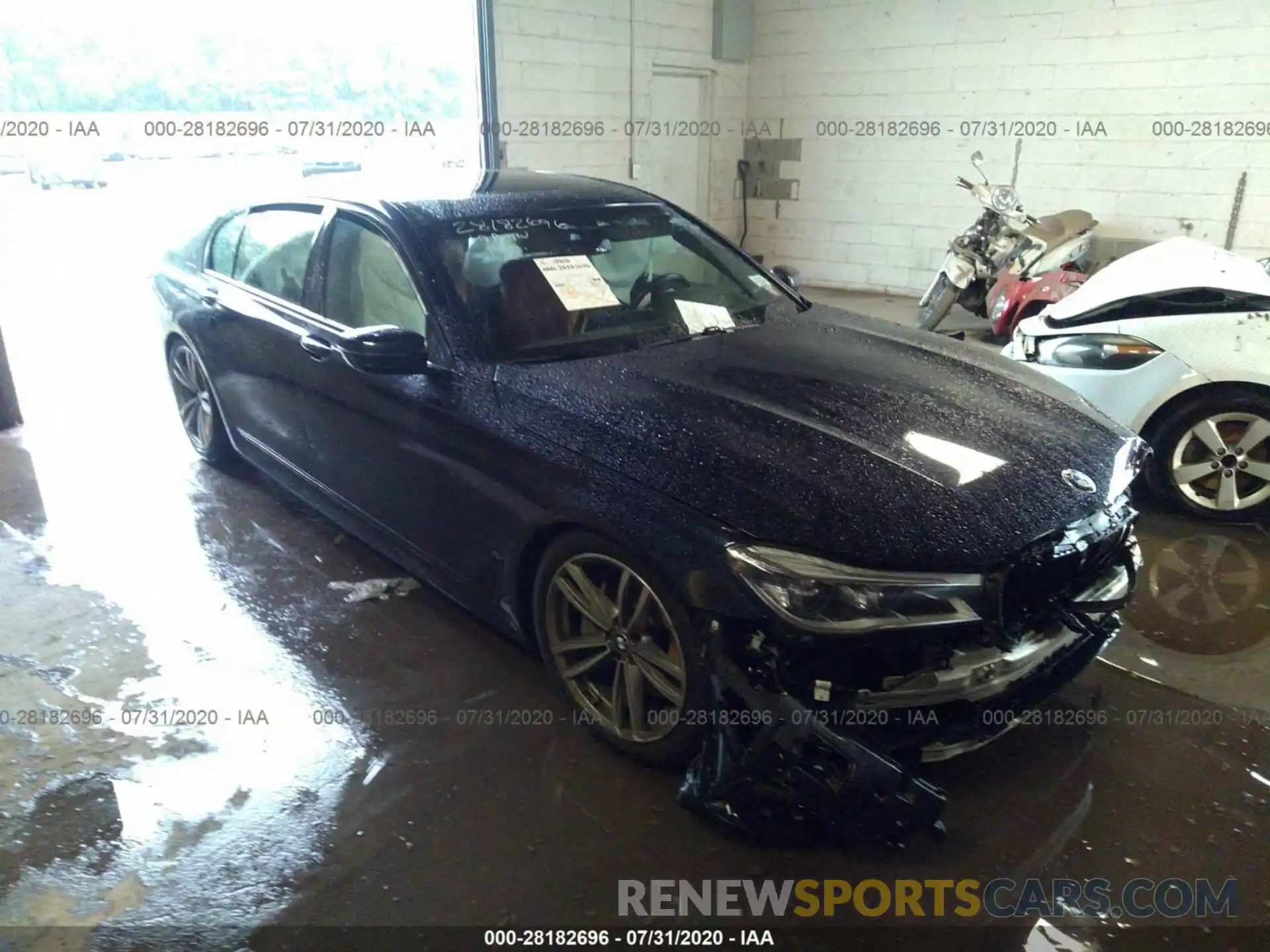 1 Photograph of a damaged car WBA7F2C55KB239810 BMW 7 SERIES 2019