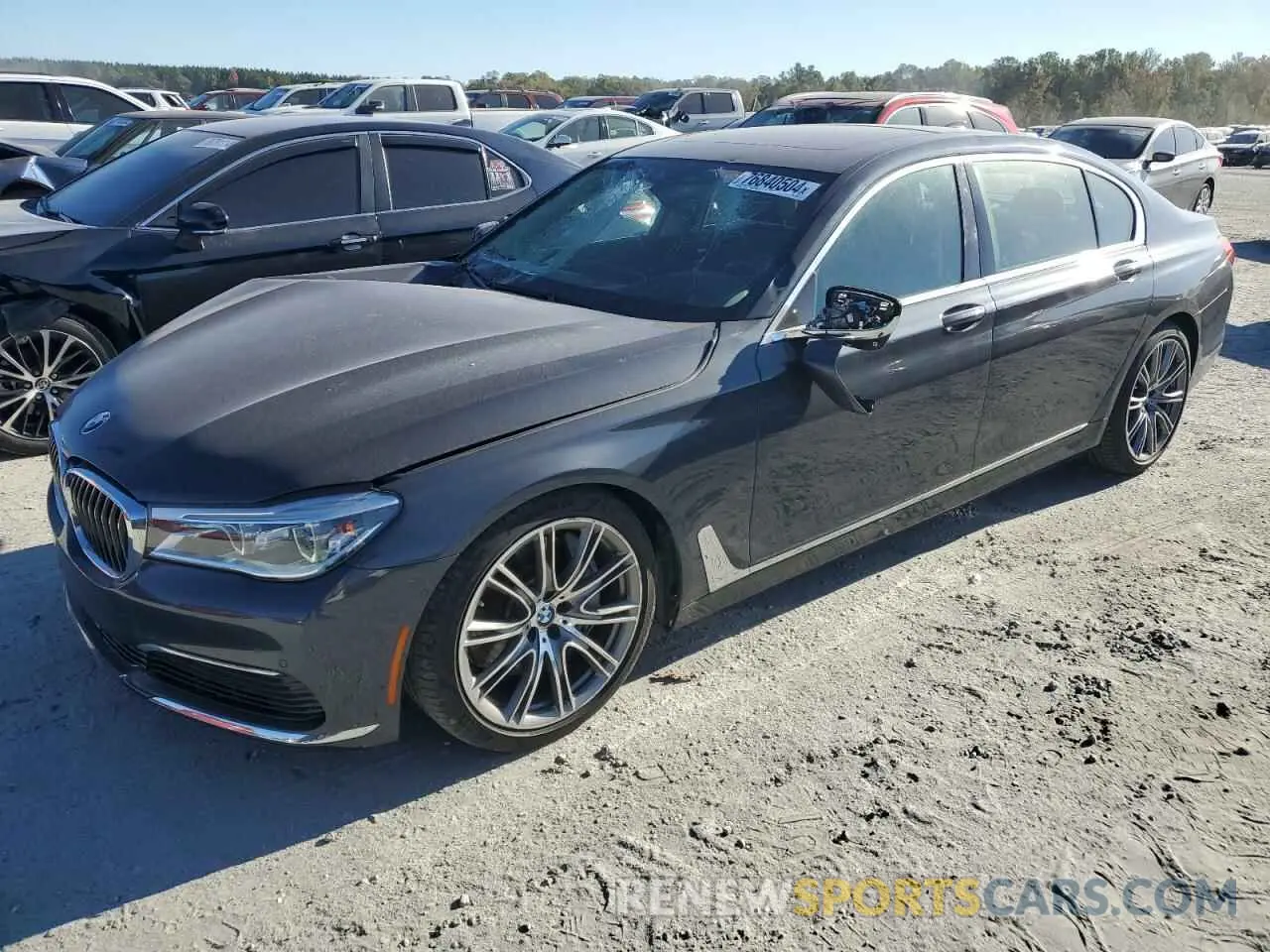1 Photograph of a damaged car WBA7F2C55KB240777 BMW 7 SERIES 2019