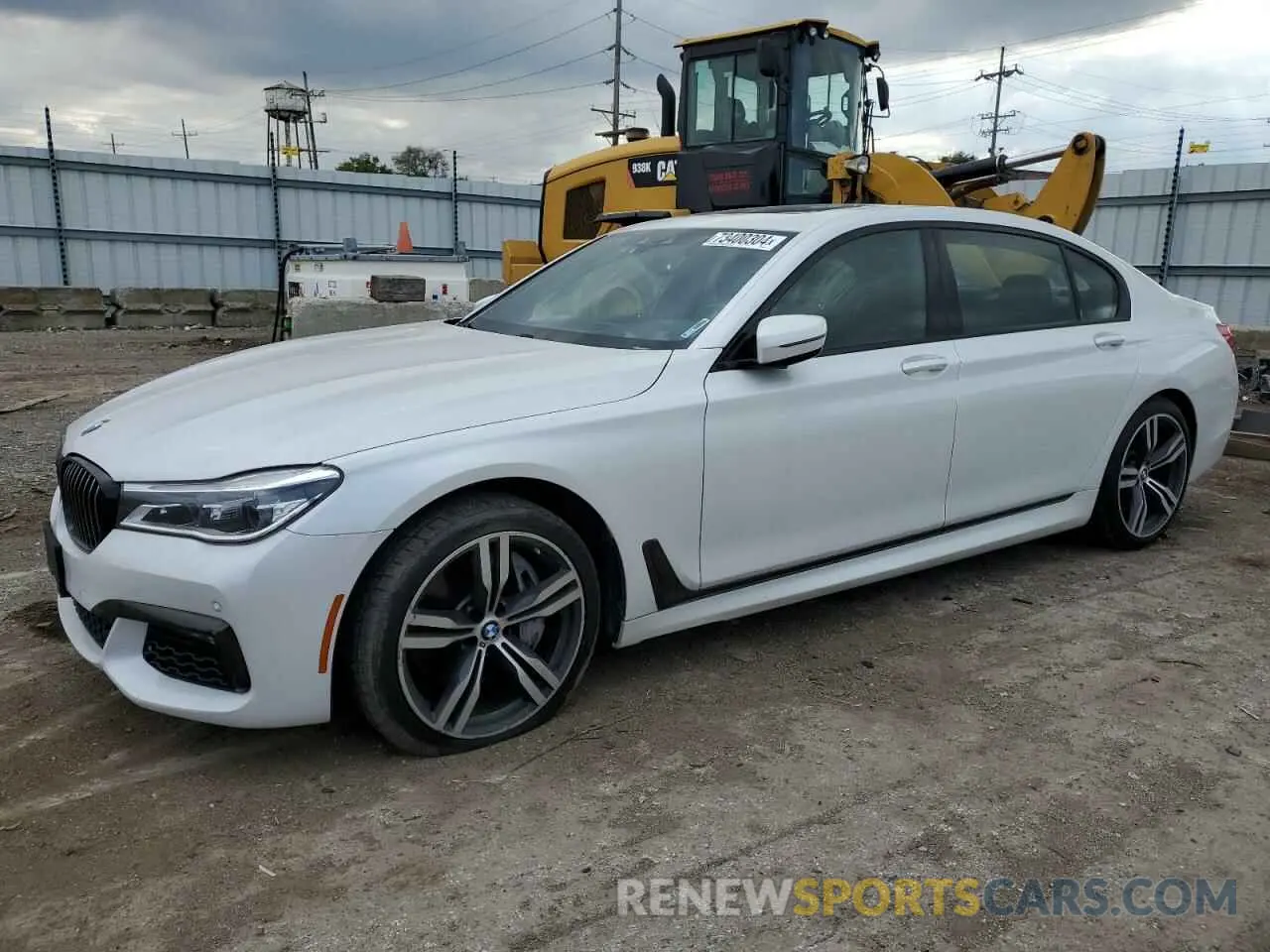 1 Photograph of a damaged car WBA7F2C58KB239848 BMW 7 SERIES 2019