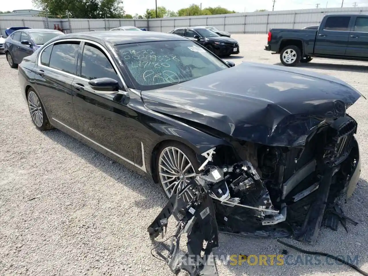 1 Photograph of a damaged car WBA7T2C03LGL17180 BMW 7 SERIES 2020