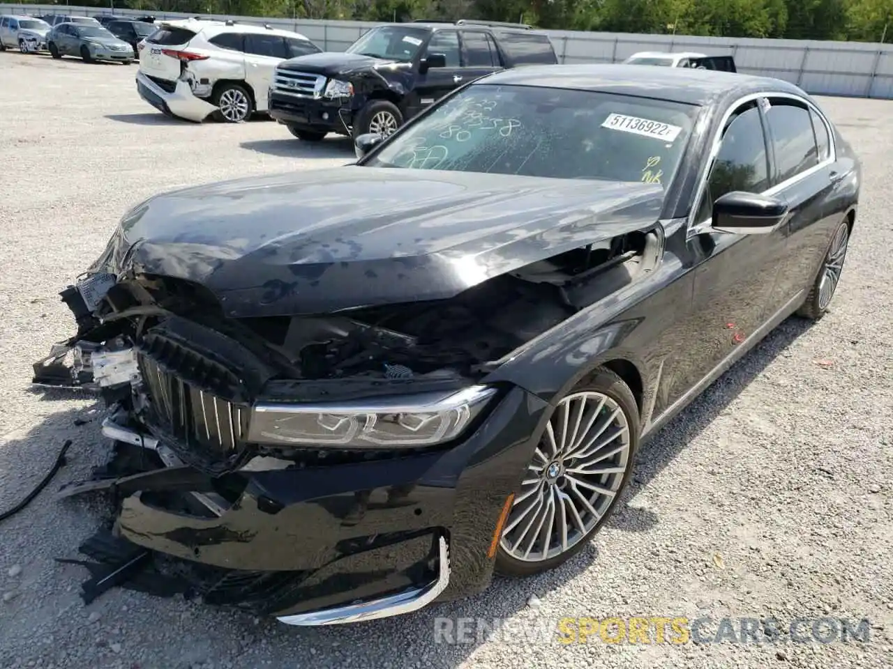 2 Photograph of a damaged car WBA7T2C03LGL17180 BMW 7 SERIES 2020