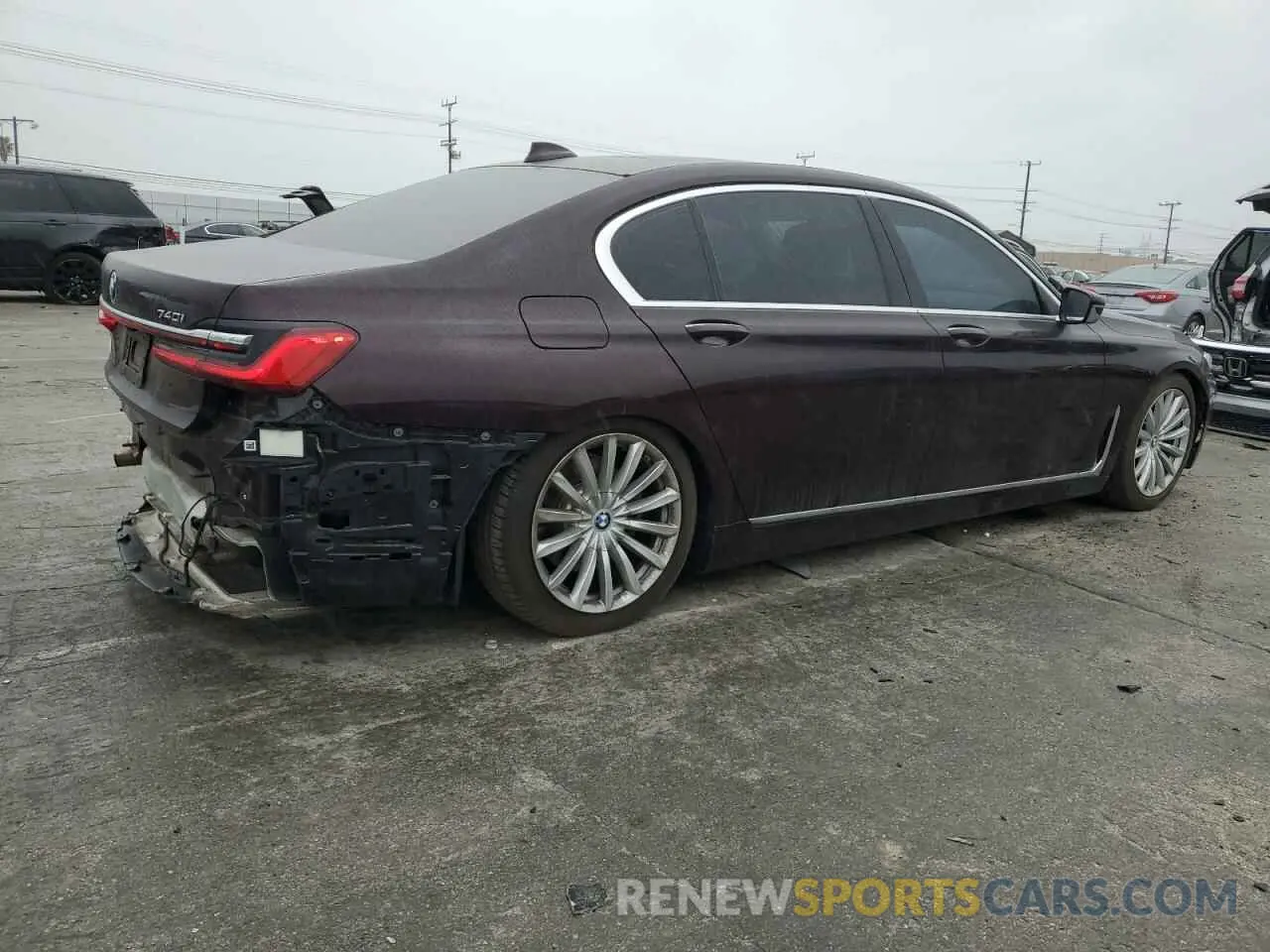 3 Photograph of a damaged car WBA7T2C04LCD14332 BMW 7 SERIES 2020
